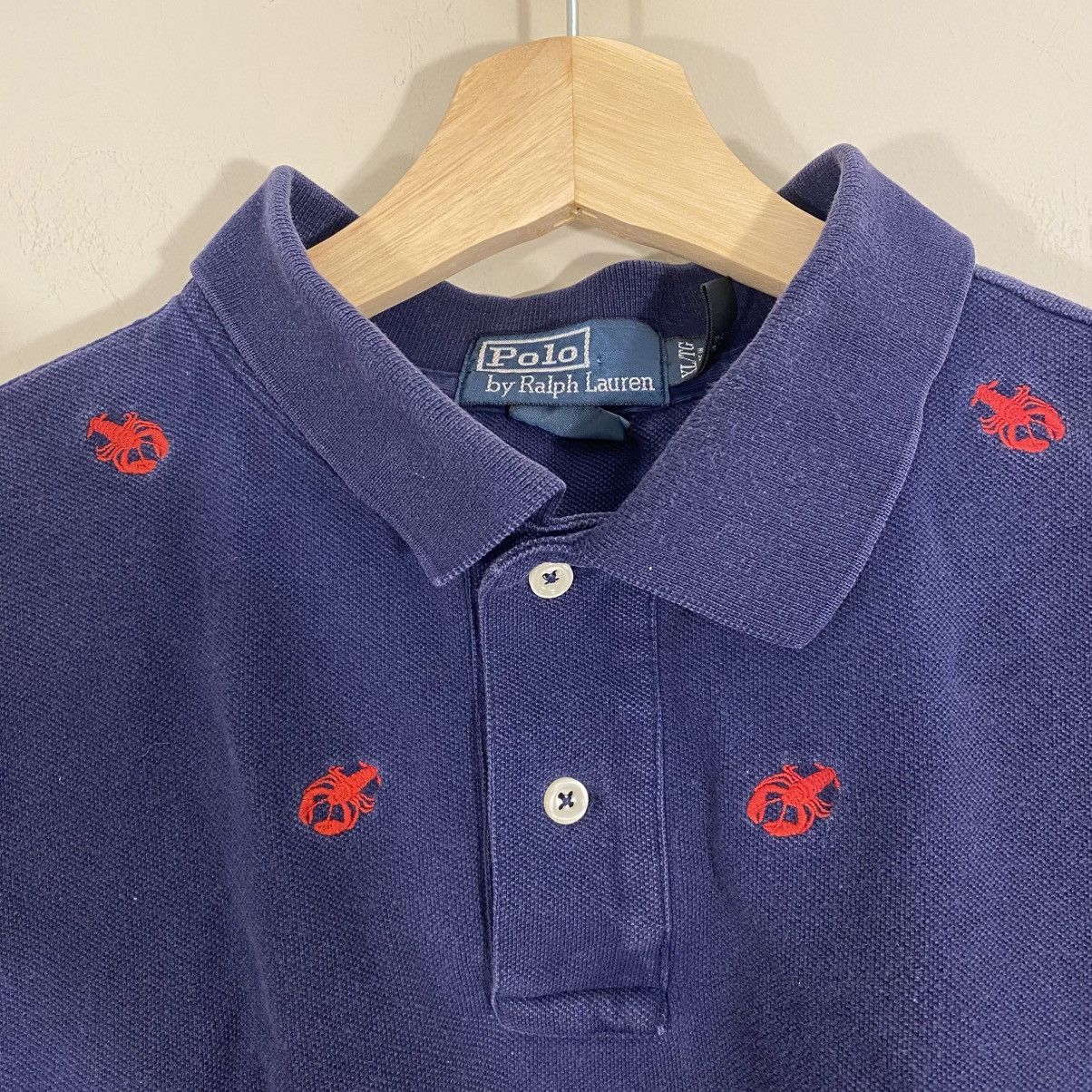 Polo Ralph Lauren × Vintage Vintage 90s Polo Ralph Lauren Polo Shirt Large Size US L / EU 52-54 / 3 - 4 Thumbnail