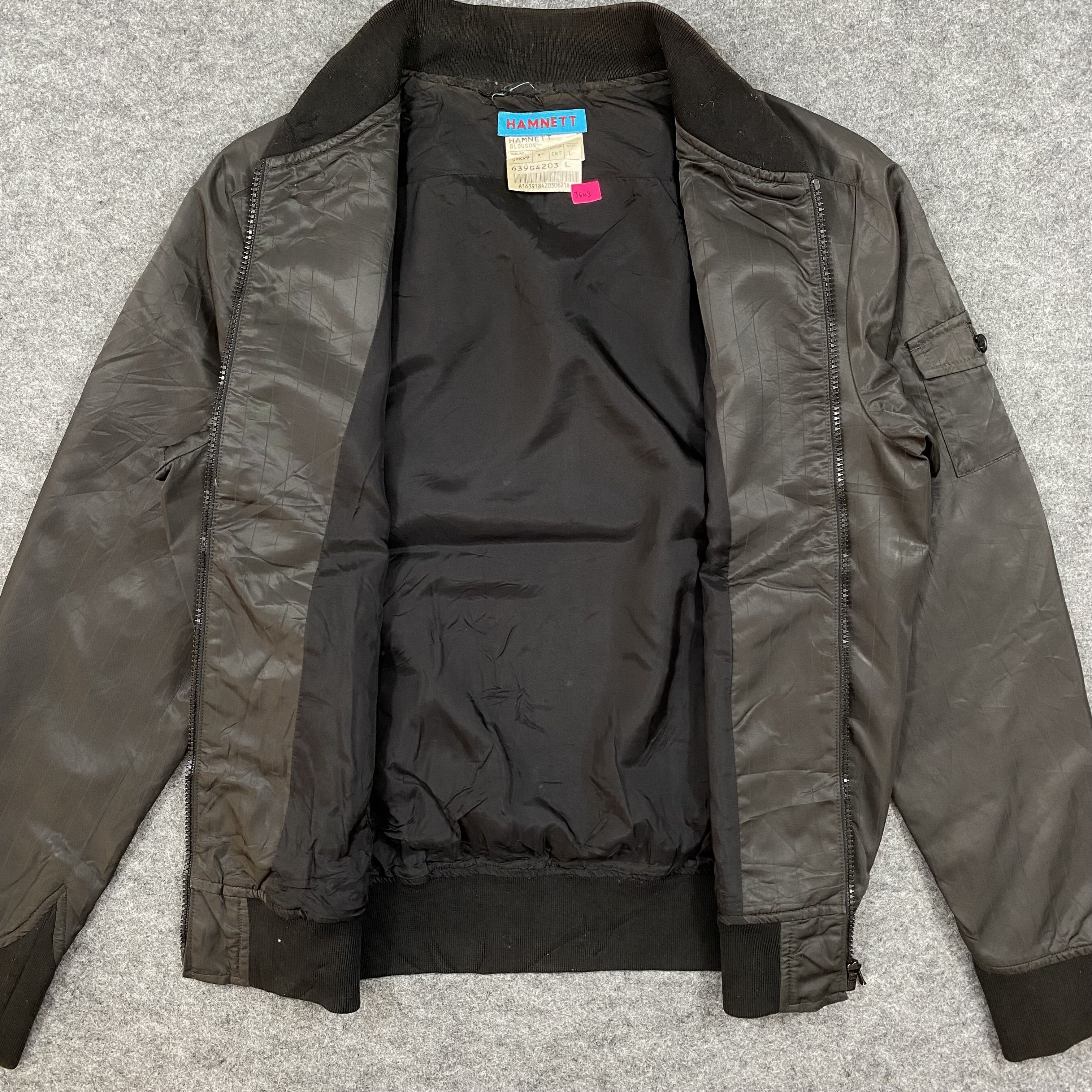 Katharine Hamnett London Vintage Hamnett Katharine Archival Blouson Bomber jackt-J643 Size US L / EU 52-54 / 3 - 3 Thumbnail