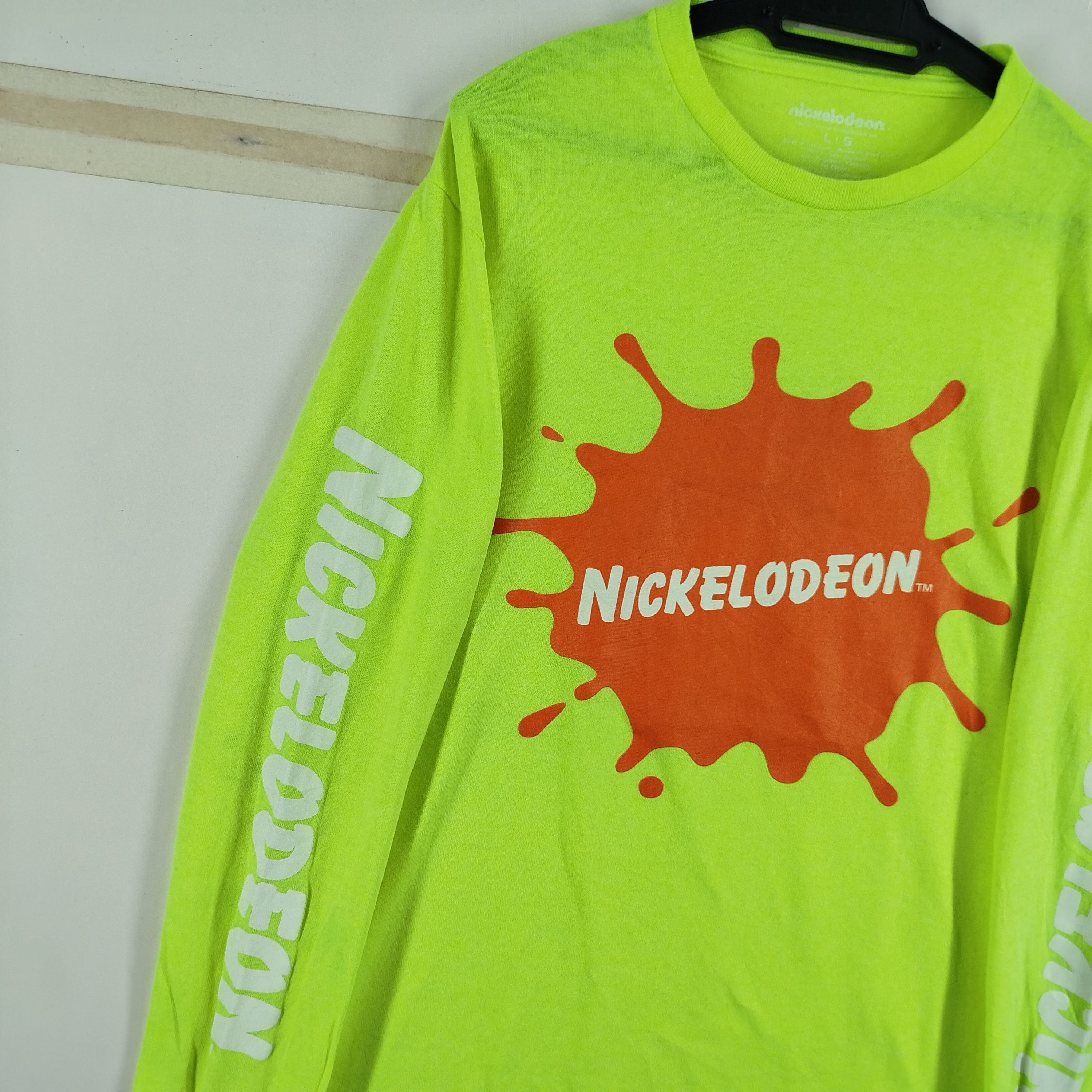 Nickelodeon Nickelodeon Big Spell Out Cartoon Network Art Movie Size US M / EU 48-50 / 2 - 2 Thumbnail