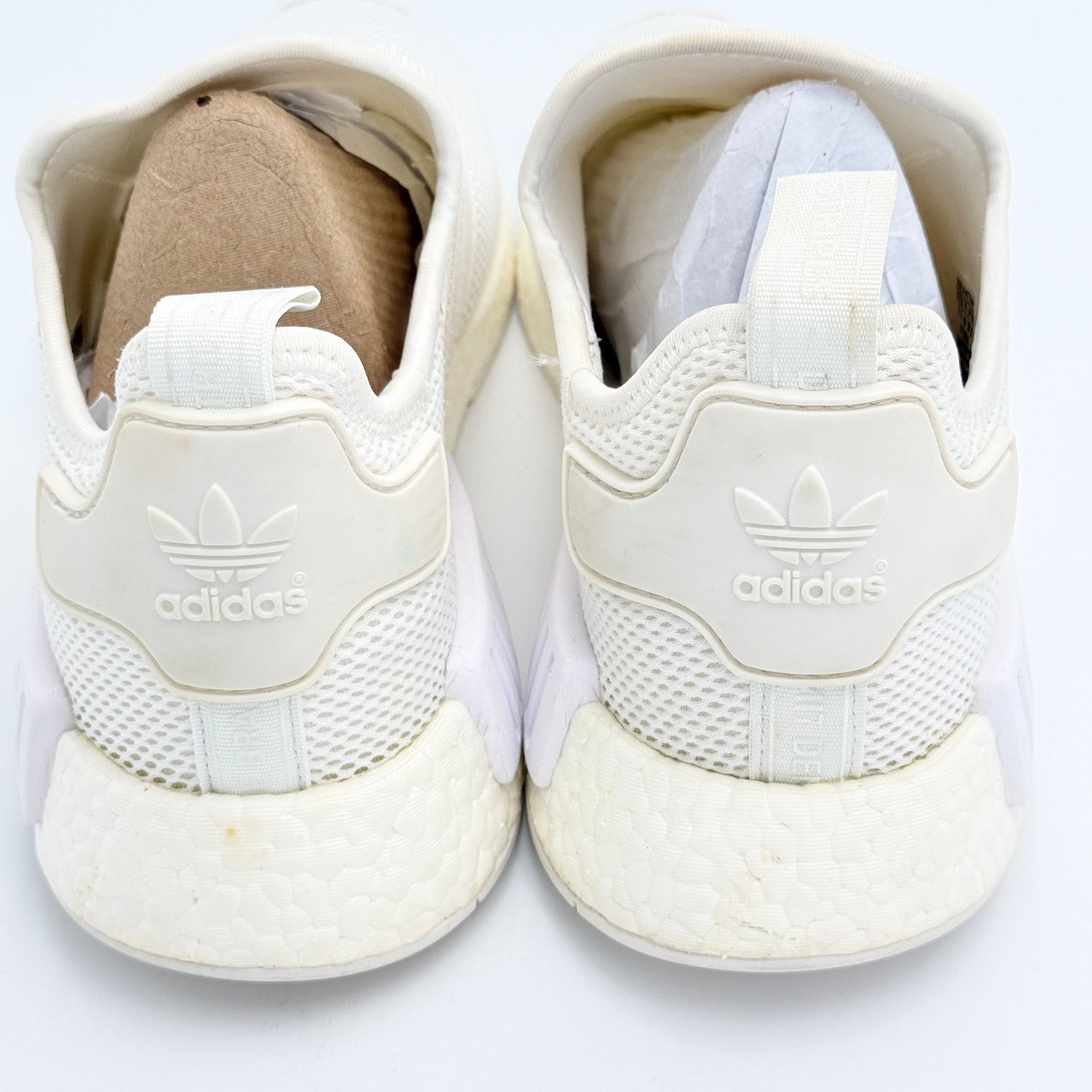 Adidas Adidas NMD R1 White Mesh Slip-On Sneakers - Size 12 Size US 12 / EU 45 - 4 Thumbnail