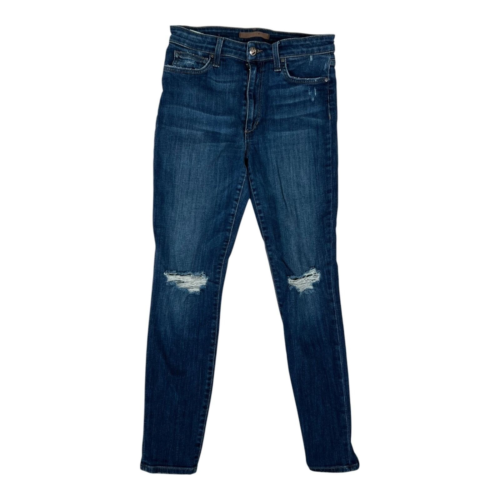 Joe's Joe's Jeans Women's 28 Denim High Rise Skinny Ankle Dark Was Size 28" / US 6 / IT 42 - 1 Thumbnail