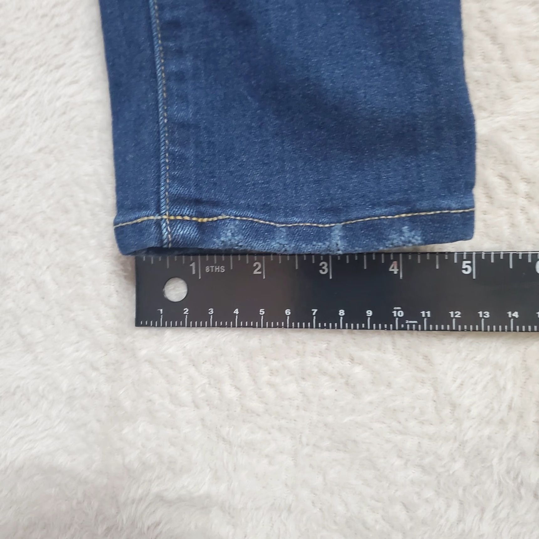 Paige Paige Jeans Women’s Size 29 Mid Rise Skinny Stretch Denim Blue Skyline Regular 5-Pocket Womens Jeans Size 29" - 7 Thumbnail