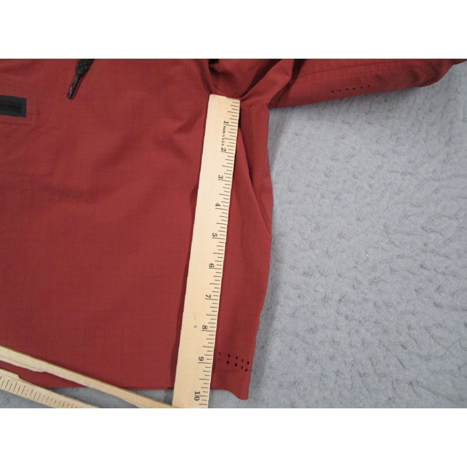 Rip Curl Rip Curl Boardwalks Shorts Mens 29 Red Cordura Quick Dry 9" Chino Global Entry Pocket Zip Drawstring Size US 29 - 5 Thumbnail