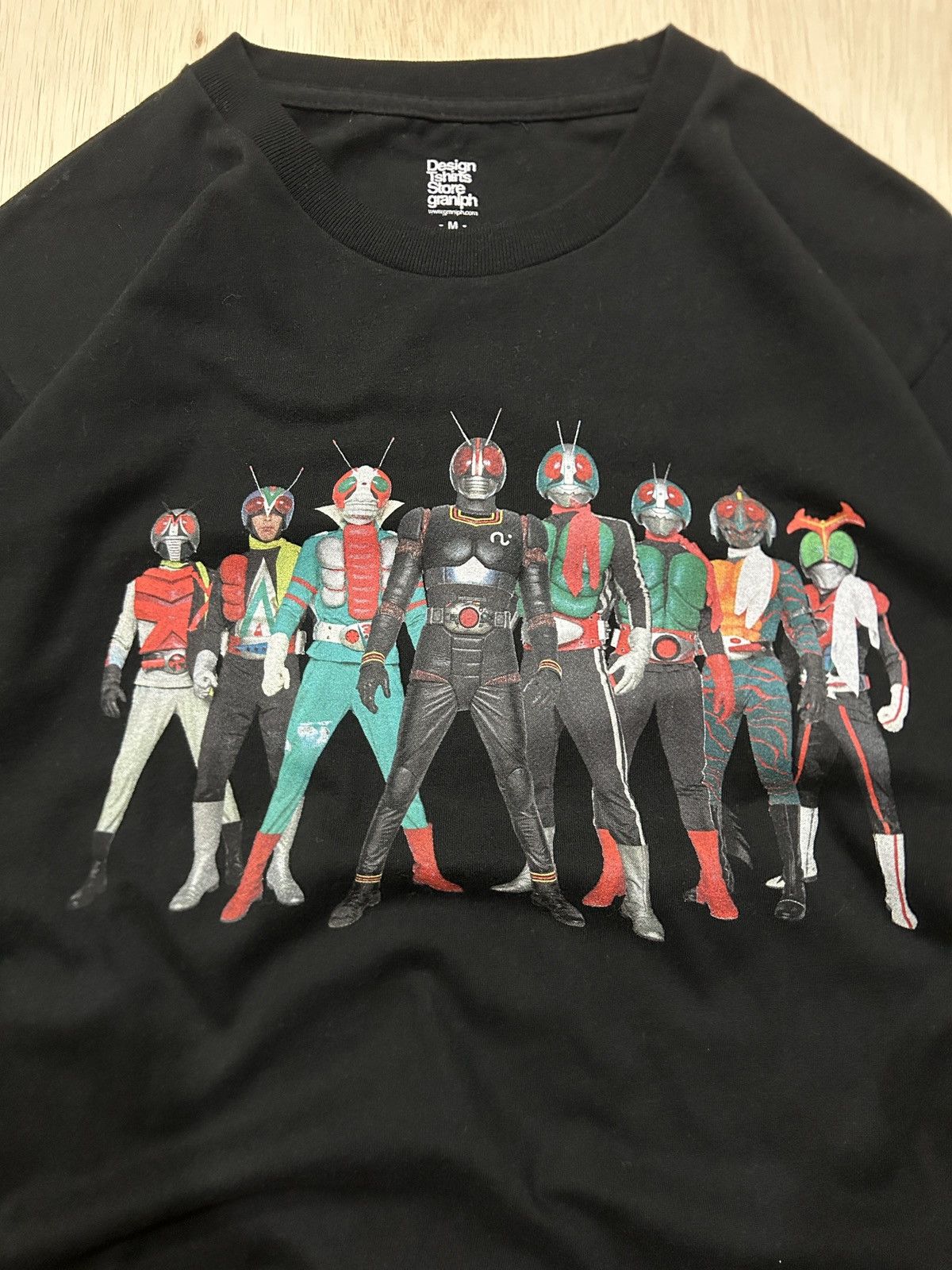 Anime Masked Kamen Rider Series Graphic Tee Size US M / EU 48-50 / 2 - 2 Thumbnail
