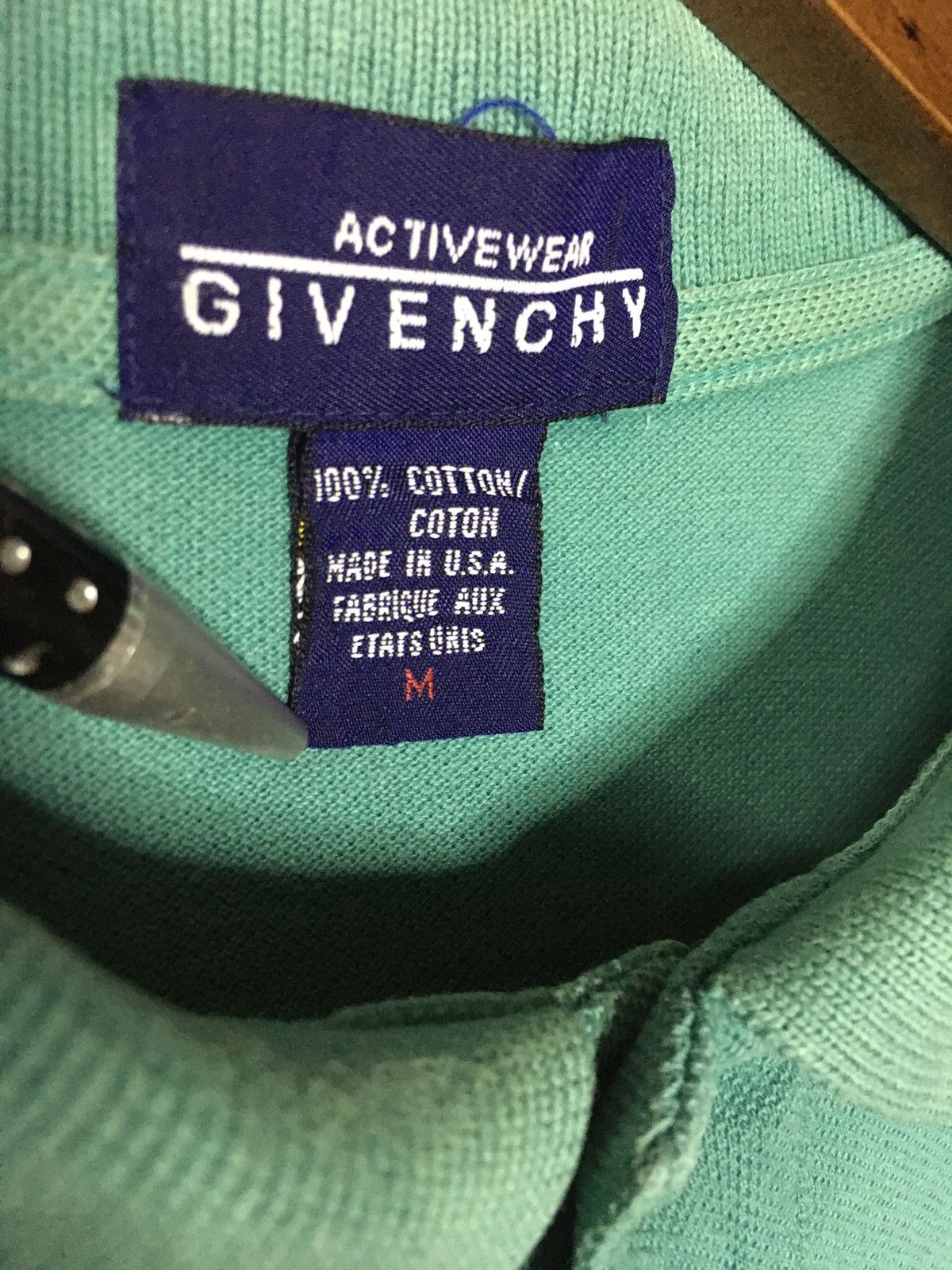 Givenchy × Vintage Vintage Givency Polo T-Shirt Size US M / EU 48-50 / 2 - 7 Thumbnail