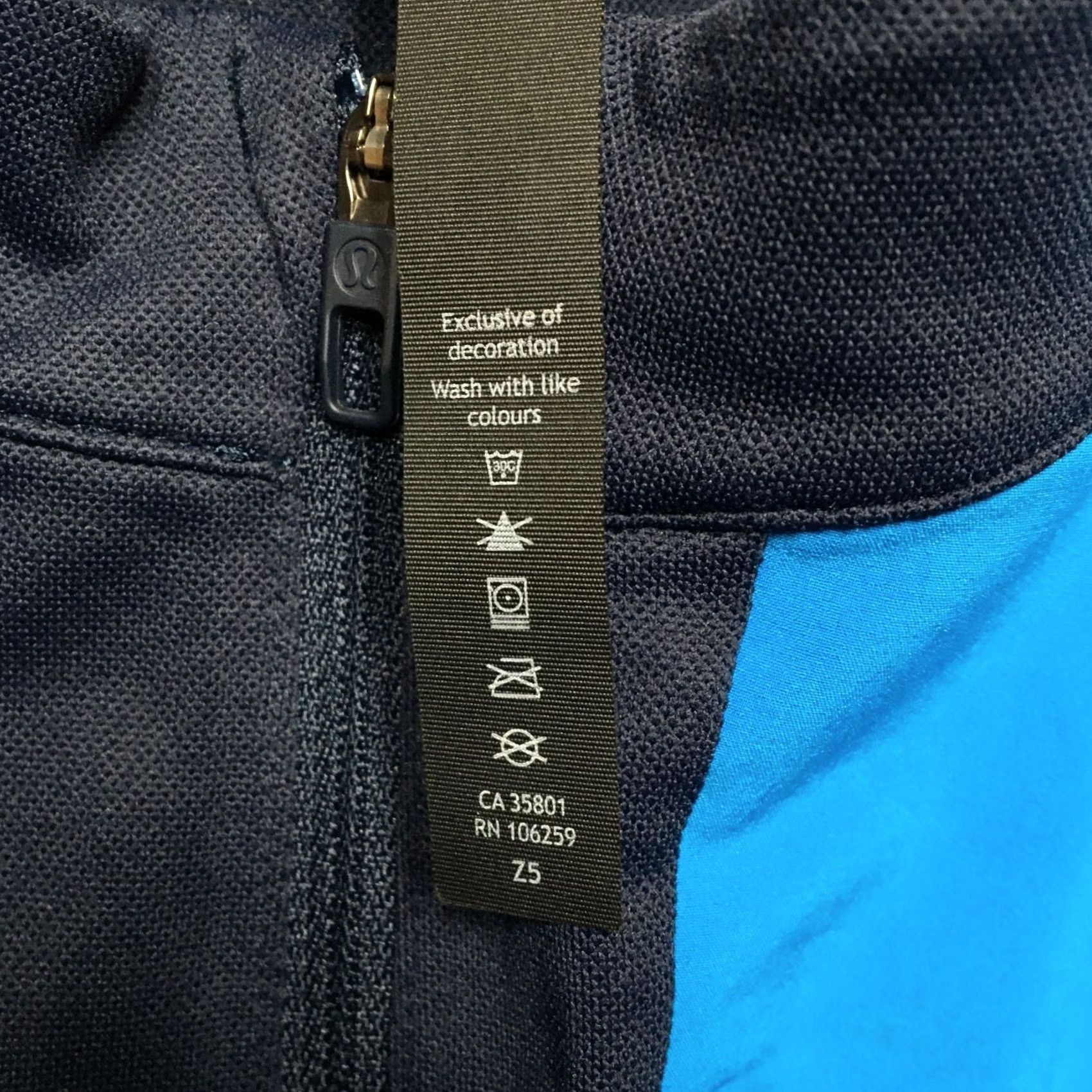 Lululemon Lululemon Division Pullover Shirt 2XL Navy Blue 1/4 Zip Moisture Wicking Pockets Mock Neck Activewear Mens Jazzed by Outdoor Ski Theme Size US XXL / EU 58 / 5 - 6 Thumbnail