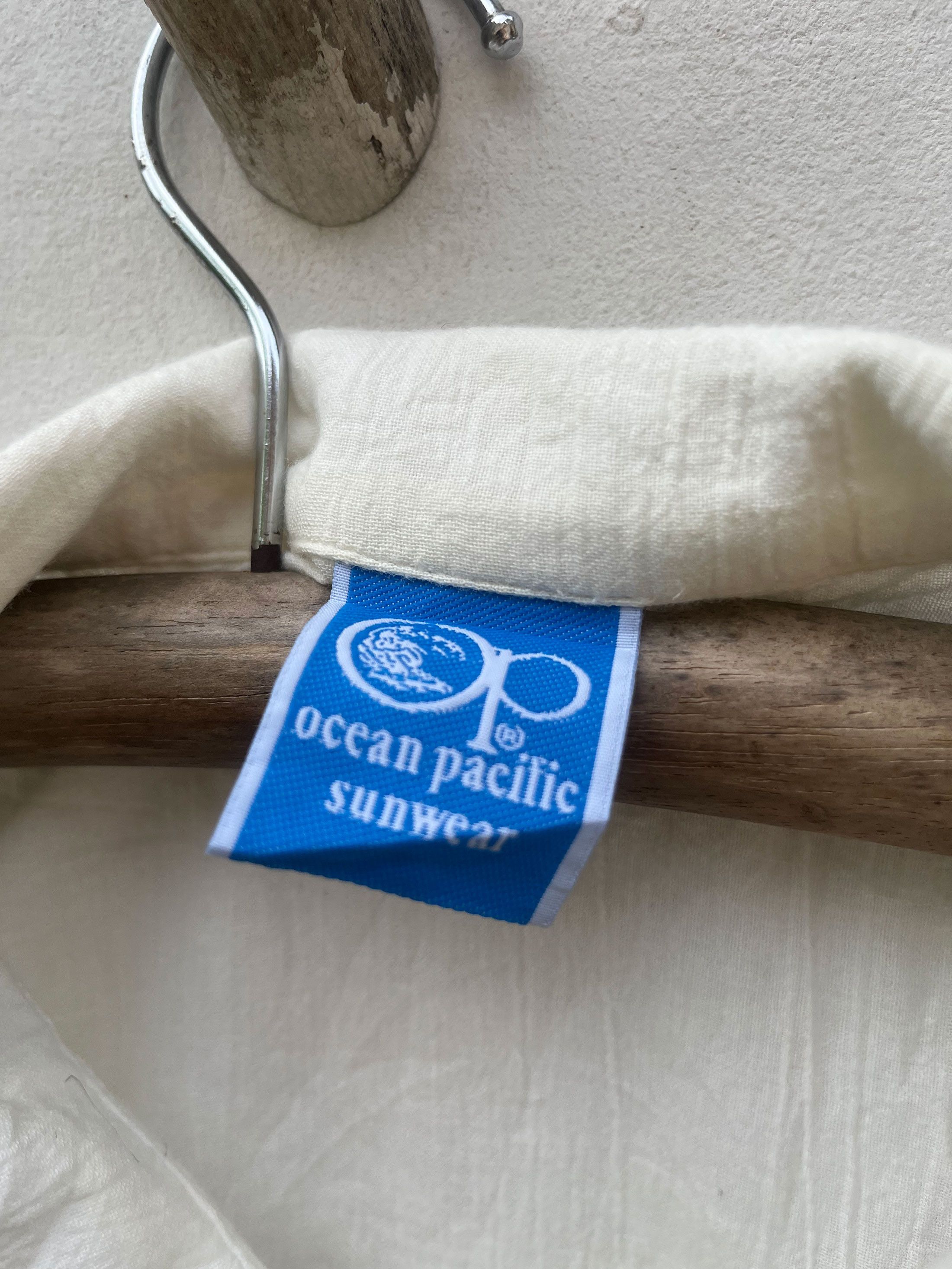 Ocean Pacific Vintage Ocean Pacific Aloha Hawaiian Hawaii Dress Shirt Size US L / EU 52-54 / 3 - 2 Thumbnail