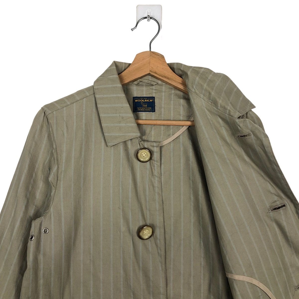 Woolrich Woolen Mills 🔥90’s Vintage Hikory Chore Jacket Woolrich Issey Miyake Size US M / EU 48-50 / 2 - 10 Thumbnail