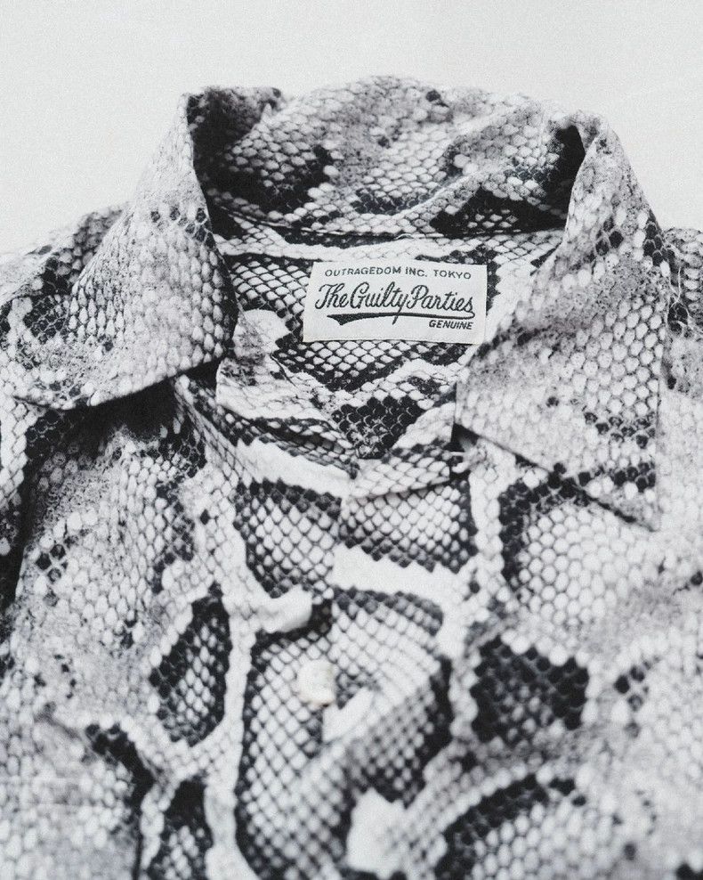 Wacko Maria WACKO MARIA Snake print shirt, L size. Size US L / EU 52-54 / 3 - 1 Thumbnail