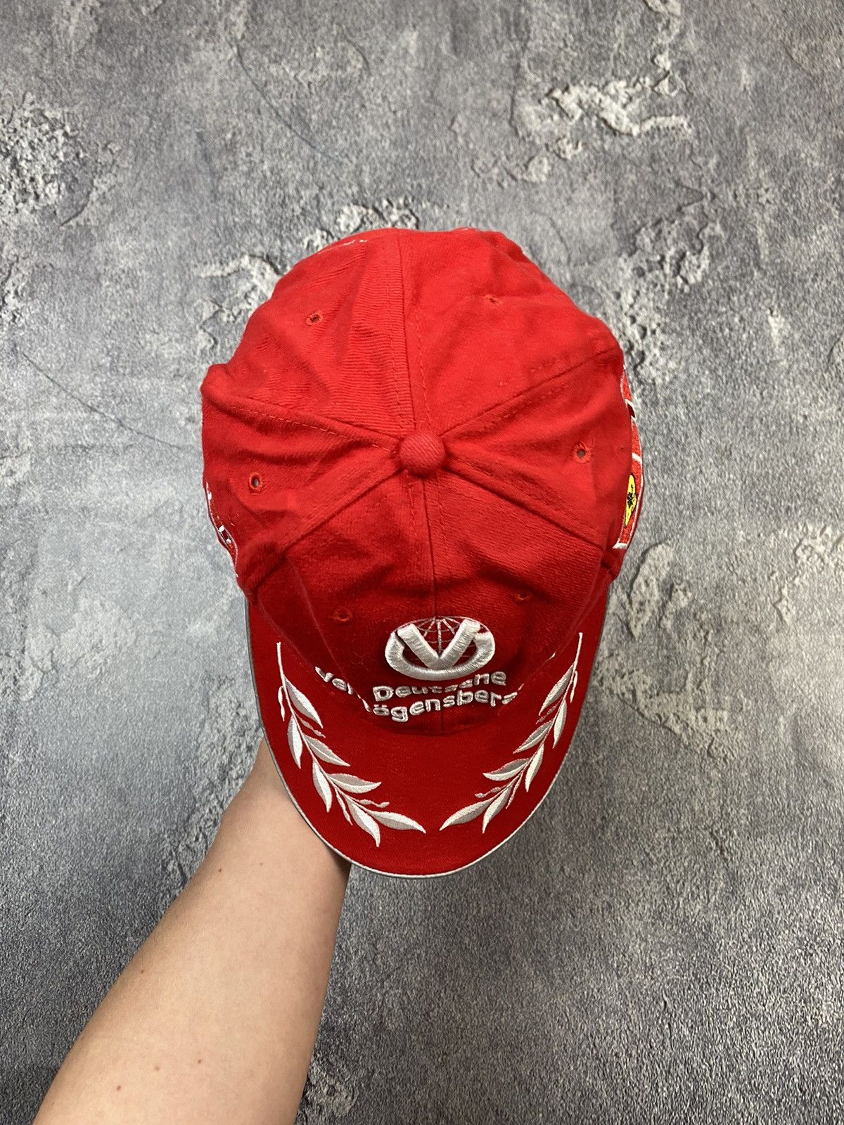 Ferrari Vintage 90s Ferrari F-1 Racing Cap Y2K Streetwear Size ONE SIZE - 5 Thumbnail