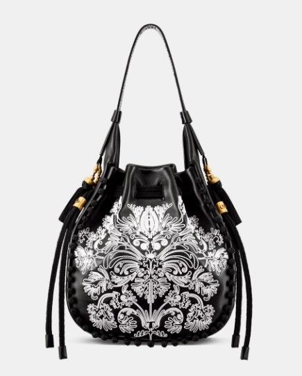 Dior o1w1db10425 Size: OS / Hobo Bucket Bag in Black & White Size ONE SIZE - 4 Thumbnail