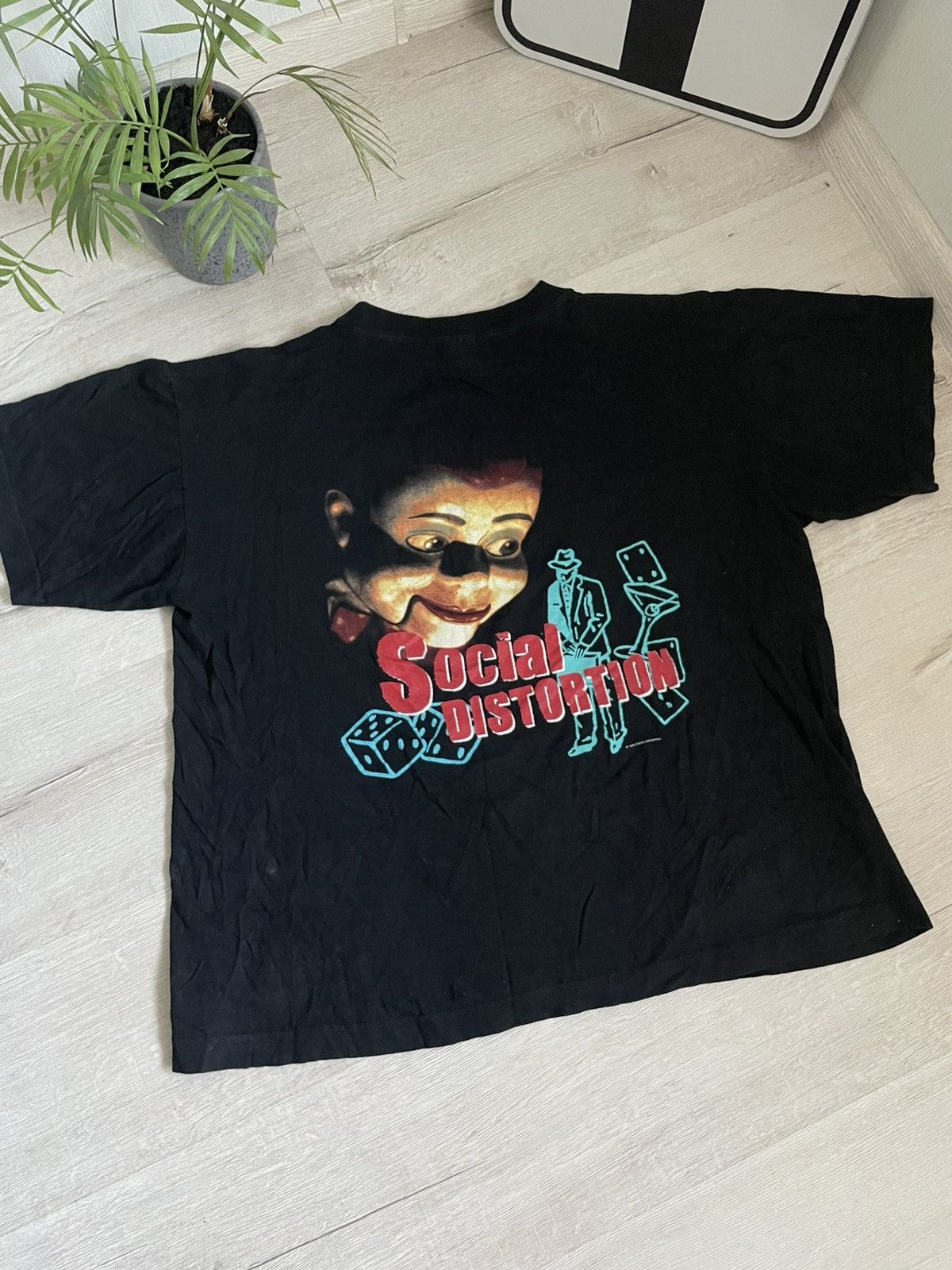 Band Tees Vintag 90s Official Social Distortion Punk Rock 1996 Tee Y2k Size US L / EU 52-54 / 3 - 3 Thumbnail