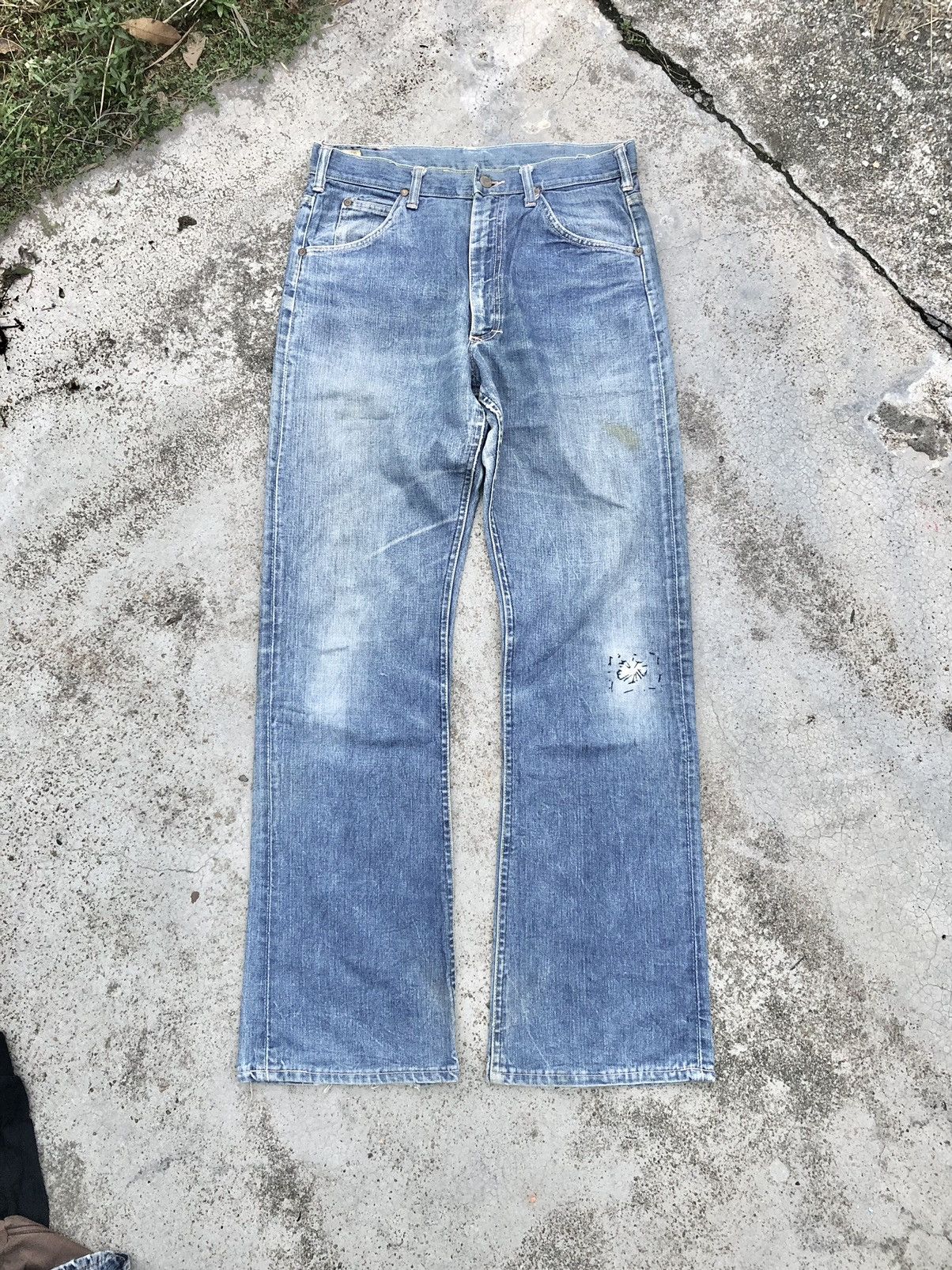 Lee 70S BOOTCUT FLARE VINTAGE LEE DENIM Size US 32 / EU 48 - 1 Thumbnail