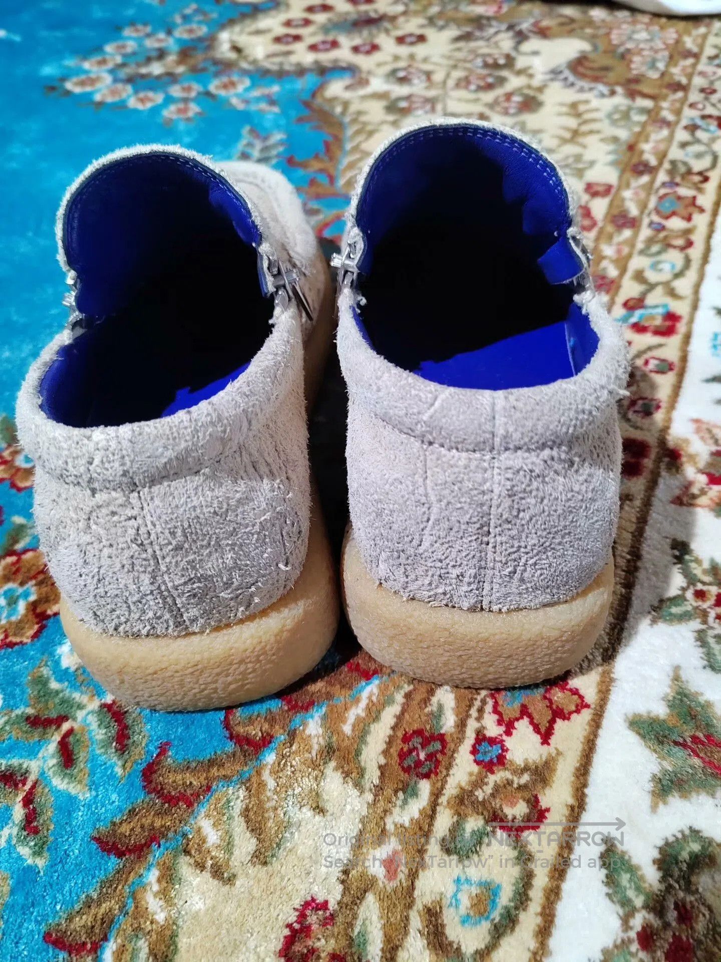 Burberry Burberry Gray Cashmere Slippers. Size US 7 / EU 40 - 5 Thumbnail