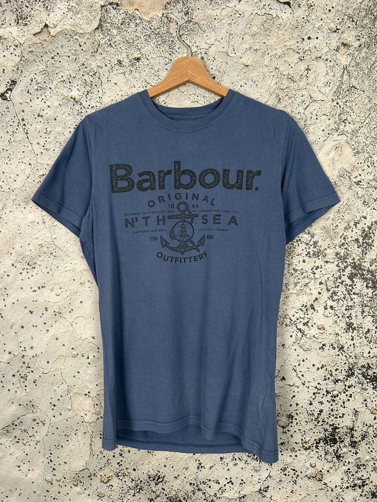 Barbour × Vintage Barbour Logo Graphic Tee Streetwear Gorpcore Vintage Size US S / EU 44-46 / 1 - 1 Thumbnail