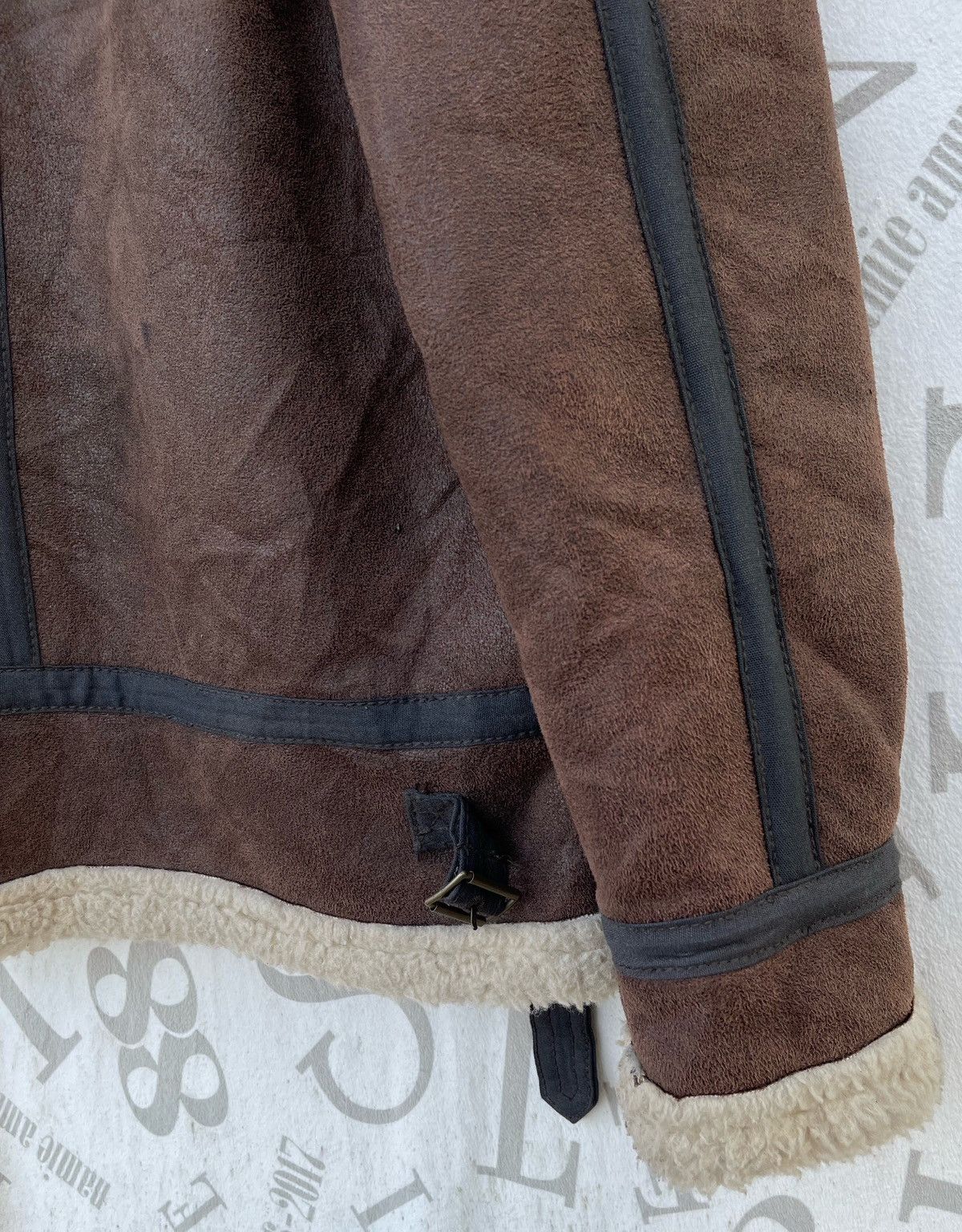 Alpha Industries 🔥ALPHA INDUSTRIES B-3 SHERPA MOD BOMBER JACKET Size US M / EU 48-50 / 2 - 14 Thumbnail