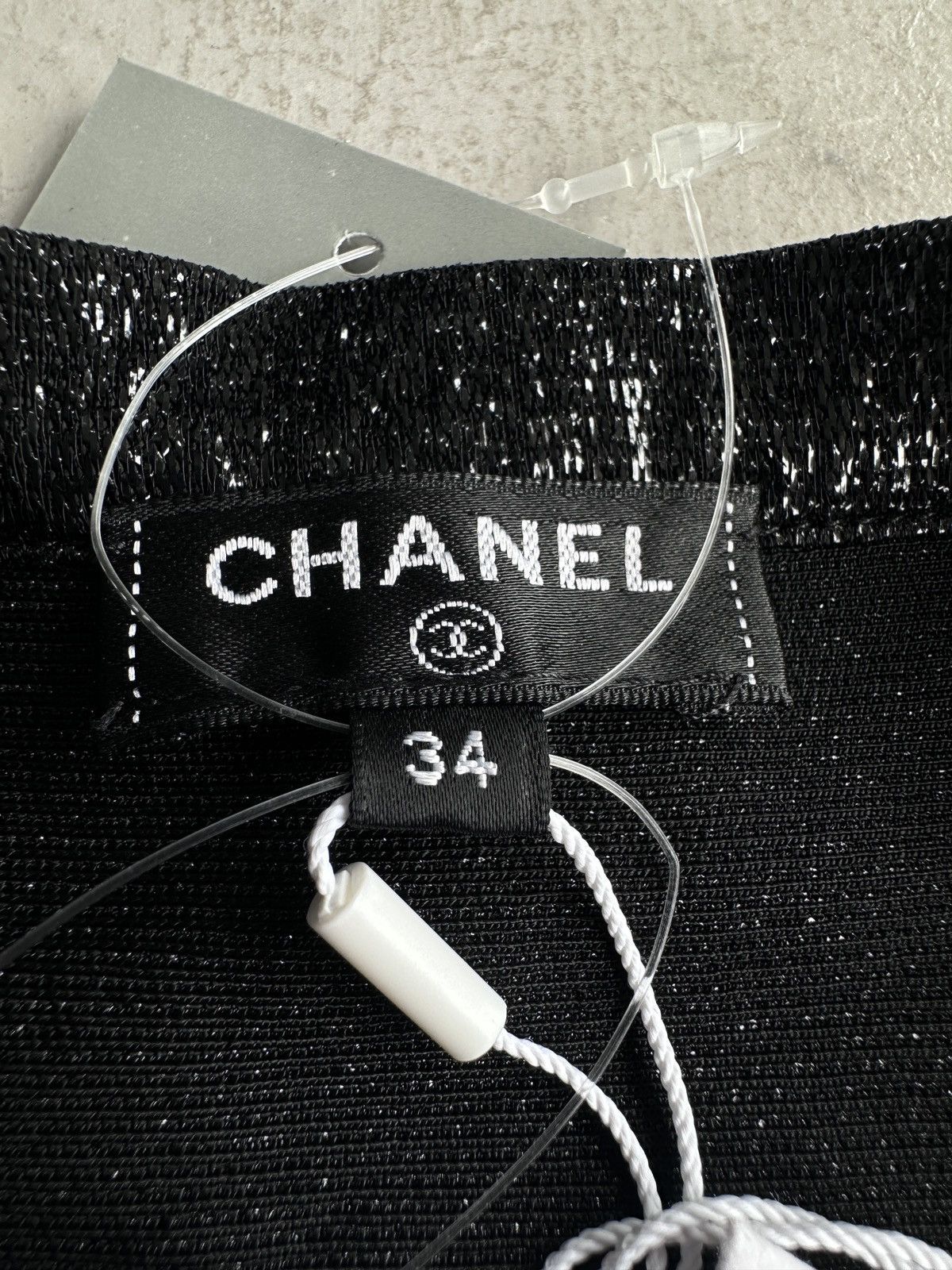 Chanel Chanel - CC Metallic Top Size XXS / US 00 / IT 34 - 8 Thumbnail
