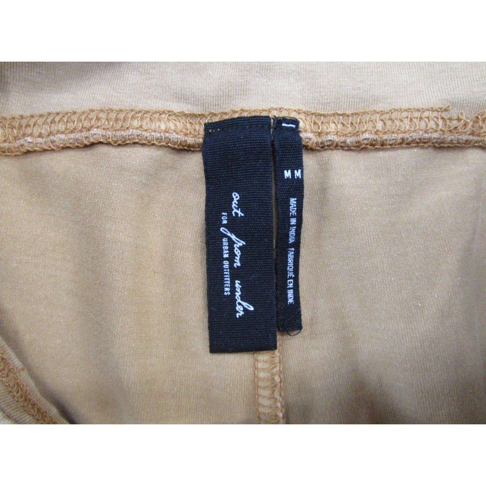 Urban Outfitters Urban Outfitters Out From Under Pants Women Beige Flared Leggings Size M Size 32" / US 10 / IT 46 - 4 Thumbnail