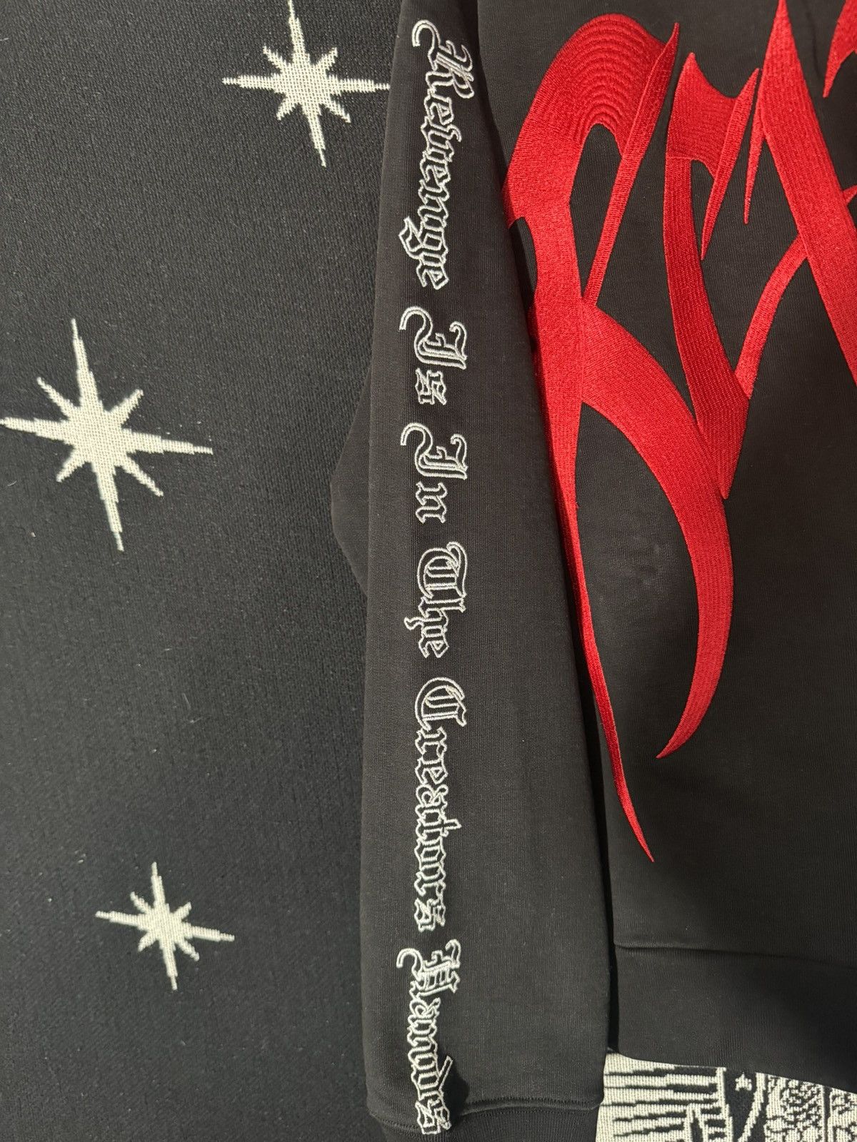 Revenge EMBROIDERED SPLIT ARCH HOODIE Size US S / EU 44-46 / 1 - 2 Thumbnail