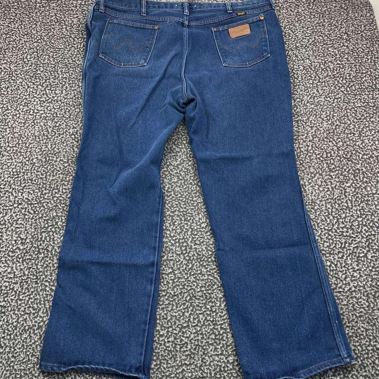 Wrangler Vintage Wrangler Jeans Men 48x32 Denim Pants Straight Pocket Size US 32 / EU 48 - 2 Thumbnail