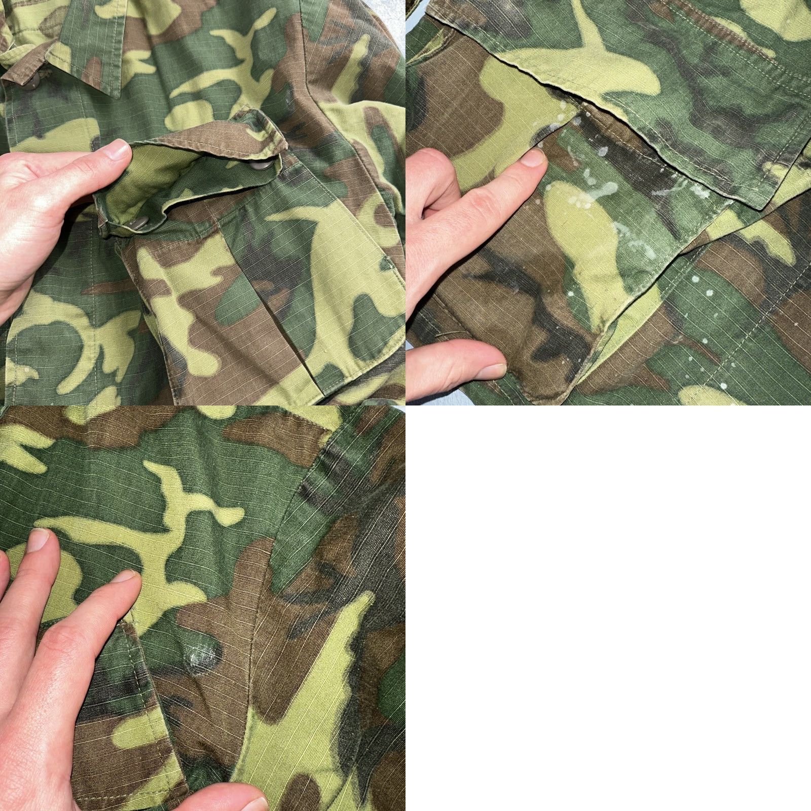 Vintage VINTAGE Alpha Corp USMC 1968 Military Camouflage Wind Resistant Poplin Coat Jacket Camouflage Camo Men Small Wind-Resistant 60s Coat City Size US S / EU 44-46 / 1 - 9 Thumbnail