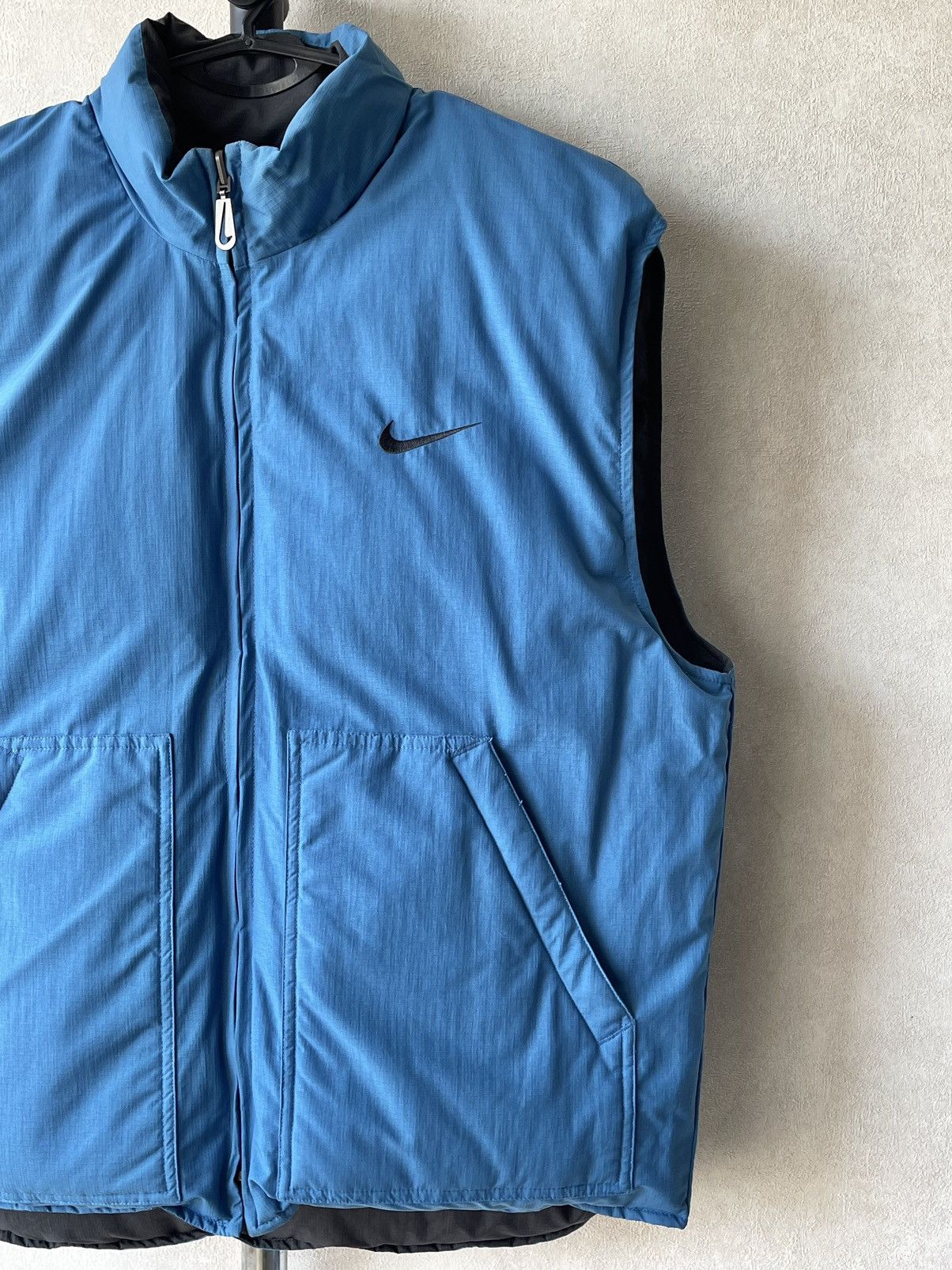 Nike 90s VTG Nike Spellout Reversible Puffer Down Vest Ripstop Size US M / EU 48-50 / 2 - 11 Thumbnail