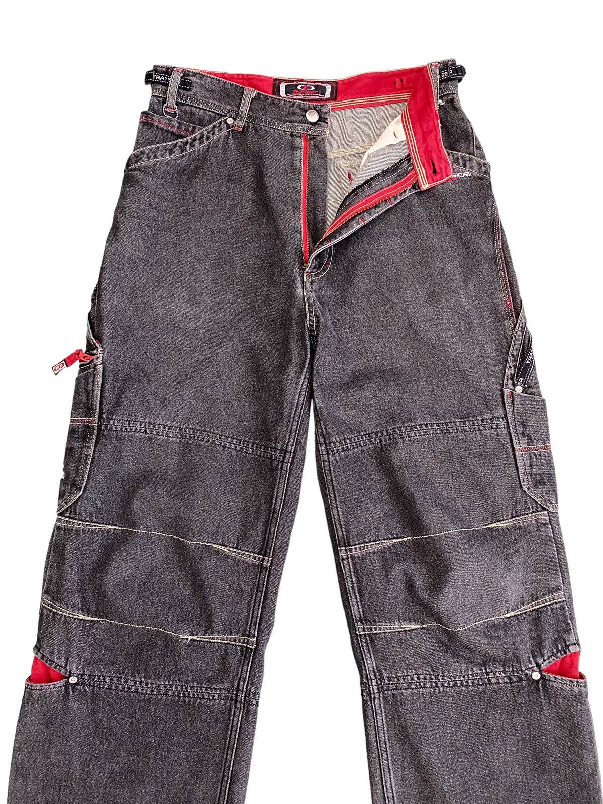 JNCO Vintage Transer Hip Hop Culture Baggy Jeans Size US 31 - 5 Thumbnail