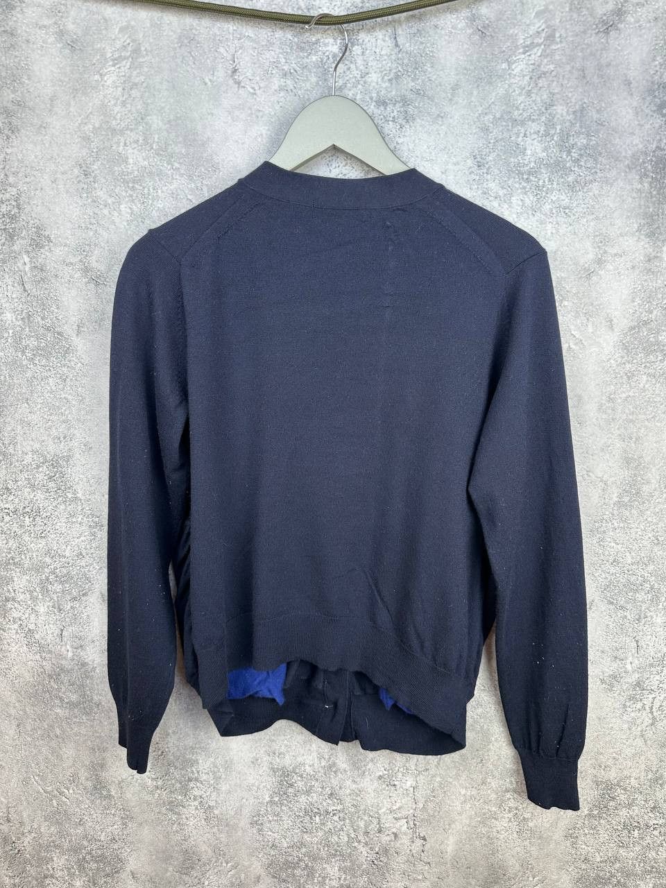 Jil Sander × Uniqlo Jil Sander x Uniqlo J+ Cardigan Navy Sweater Button LS Size US L / EU 52-54 / 3 - 2 Thumbnail