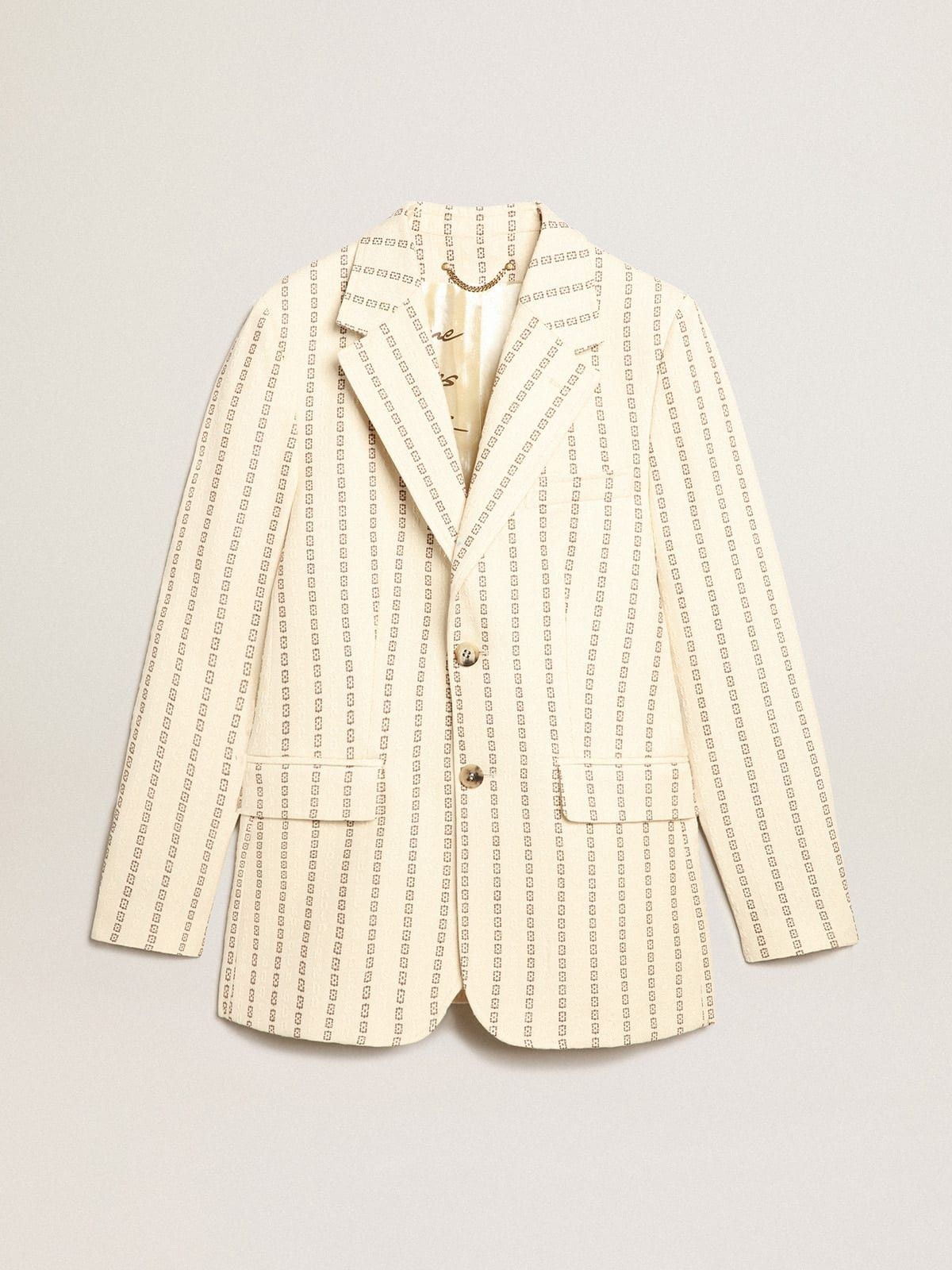 Golden Goose o1y0725 Blazer in Beige Size XS / US 0-2 / IT 36-38 - 1 Thumbnail