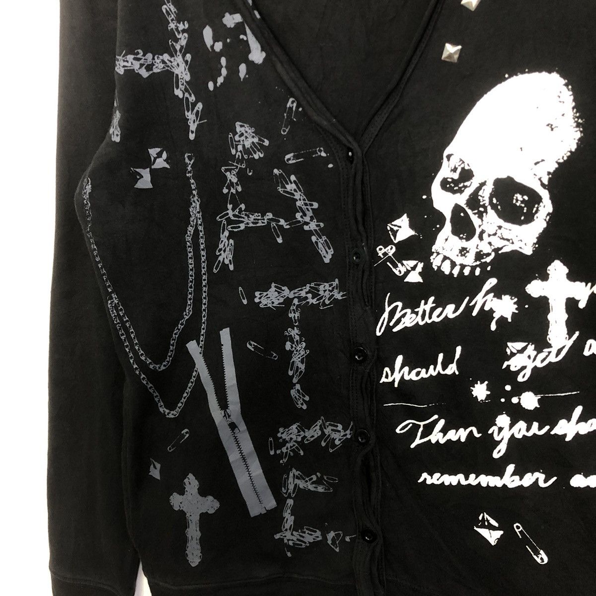 If Six Was Nine HELL CAT PUNKS SEDITIONARIES GOTHIC THEME CARDIGAN Size US S / EU 44-46 / 1 - 6 Thumbnail