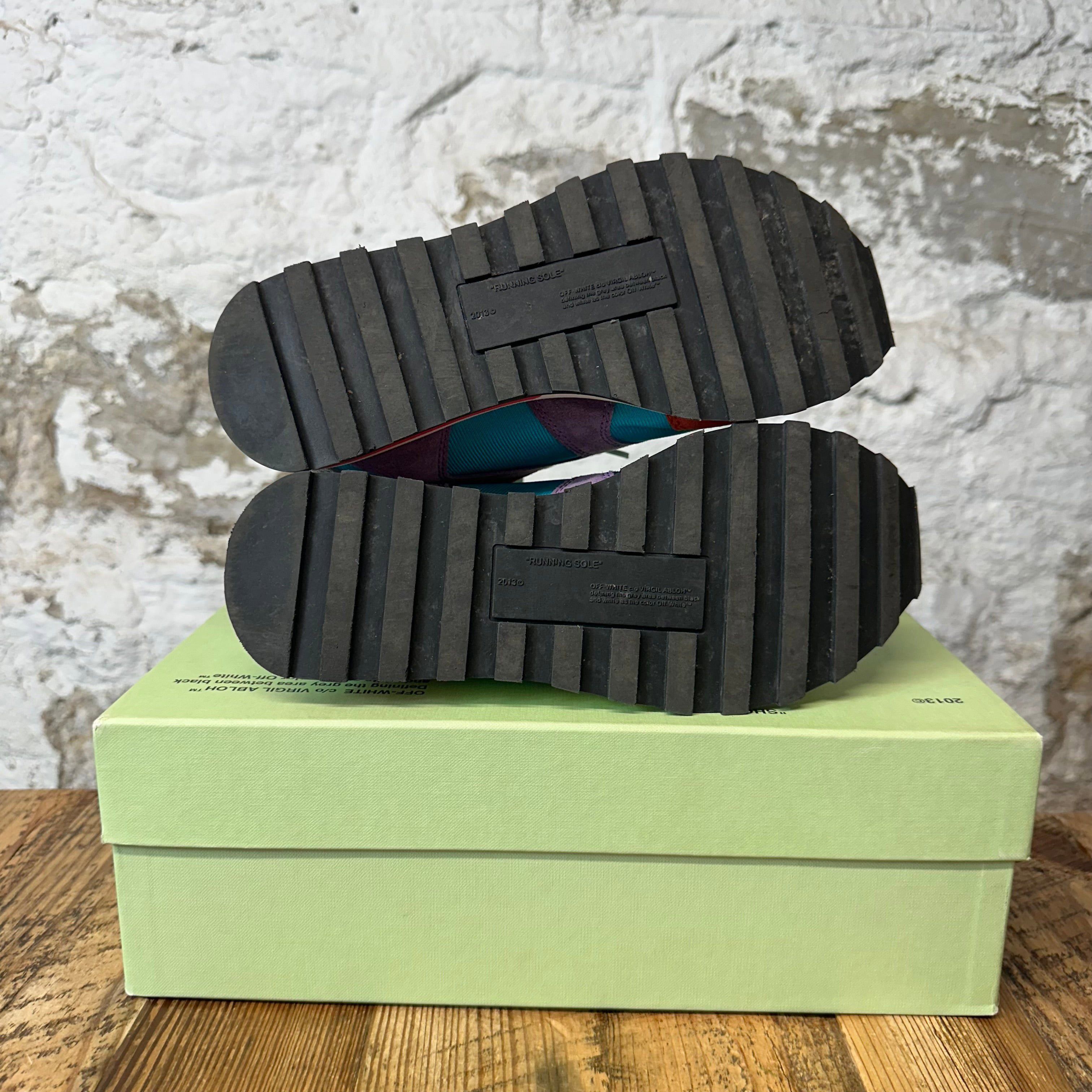 Off-White Off-White HG Multicolor Runner Sneaker Sz 5 (37) Size US 5 / EU 37 - 5 Thumbnail