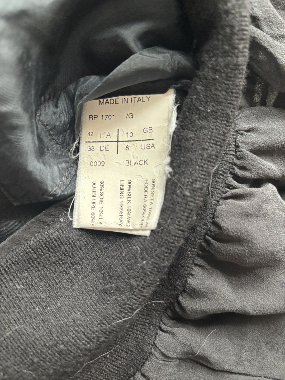 Rick Owens Rick Owens Silk Shawl Collar Bomber Jacket Size M / US 6-8 / IT 42-44 - 6 Thumbnail
