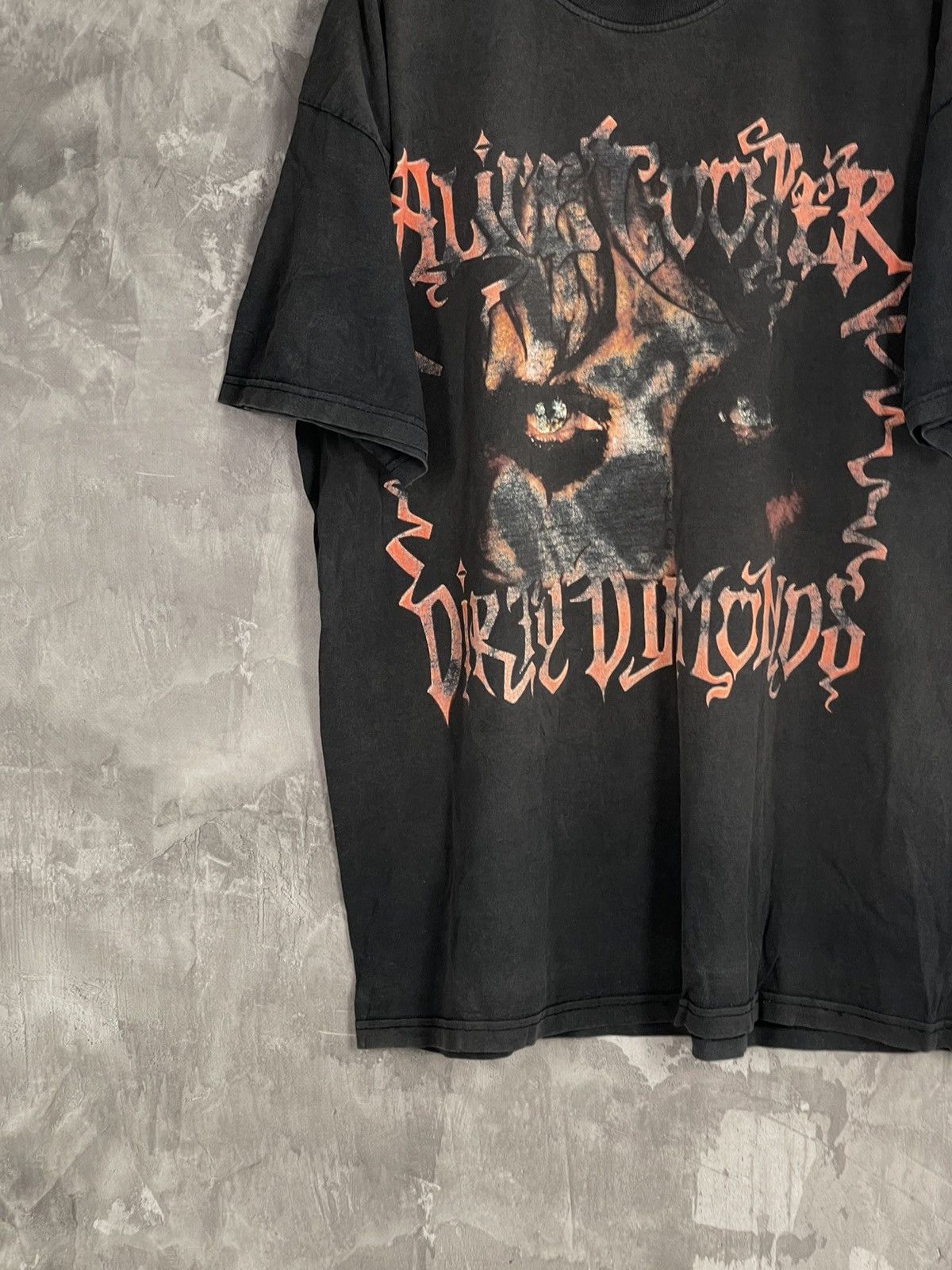 Band Tees × Vintage Alice Cooper Vintage Rock Band T-Shirt Size US XL / EU 56 / 4 - 5 Thumbnail