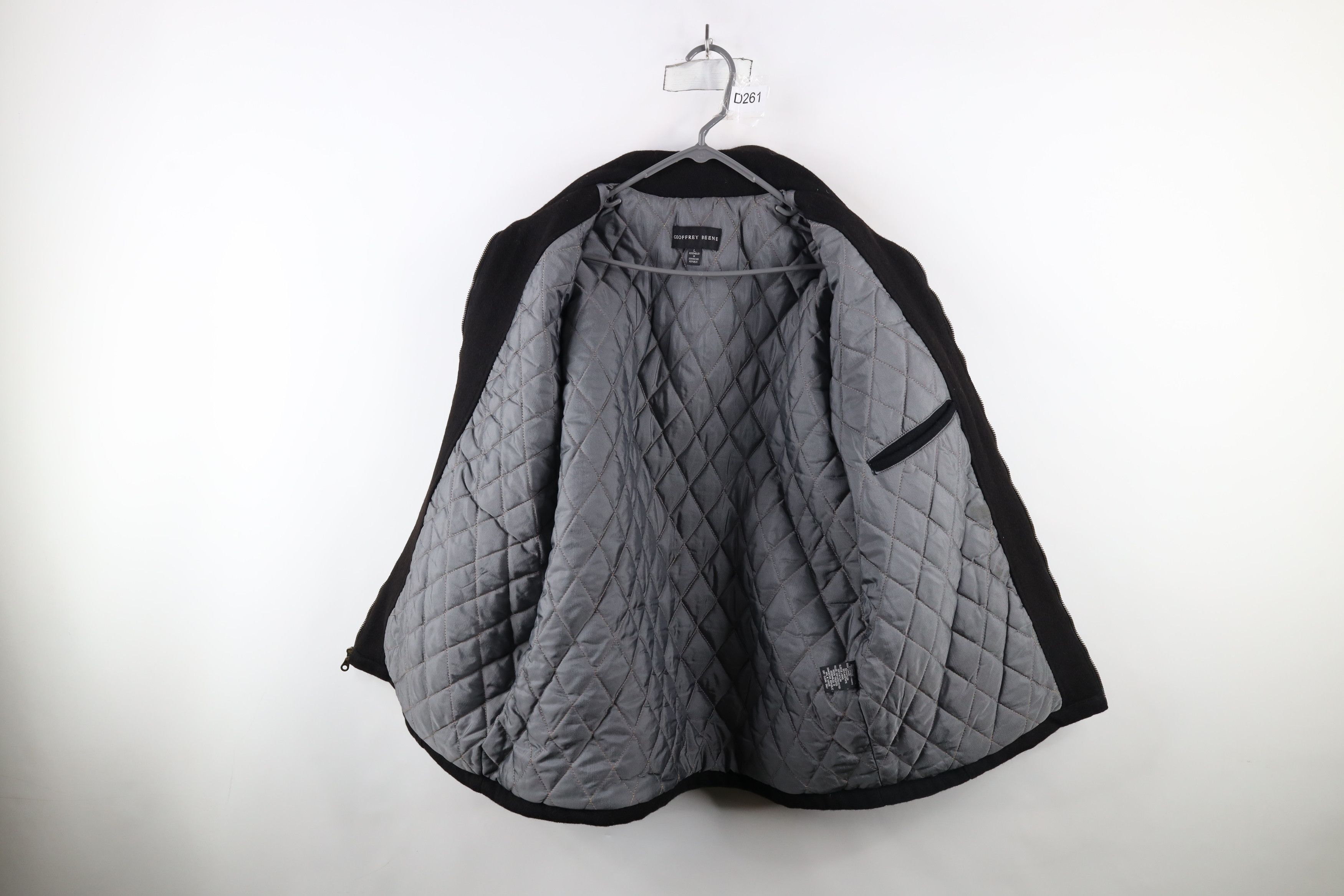 Vintage Vintage 90s Streetwear Blend Quilted Bomber Jacket Black Size US L / EU 52-54 / 3 - 10 Thumbnail