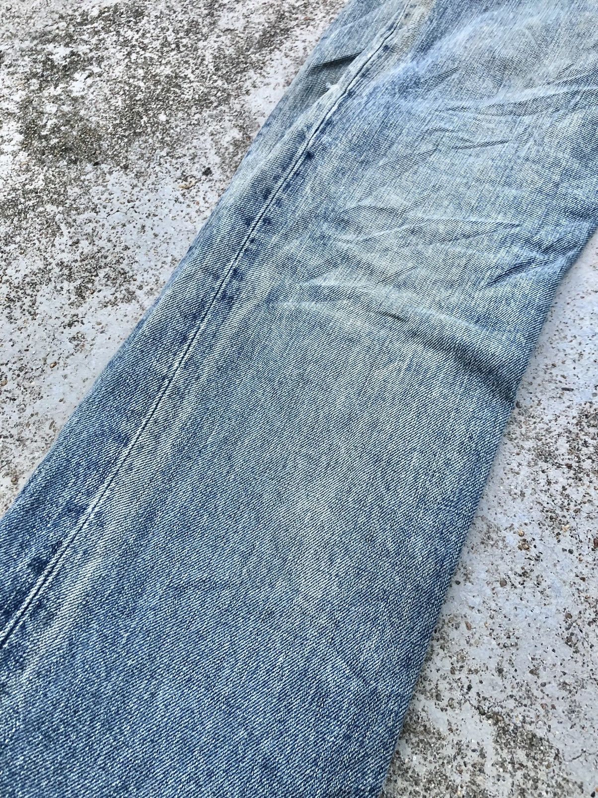 Helmut Lang VTGE HELMUT LANG DISTRESSED DENIM Size US 30 / EU 46 - 3 Thumbnail