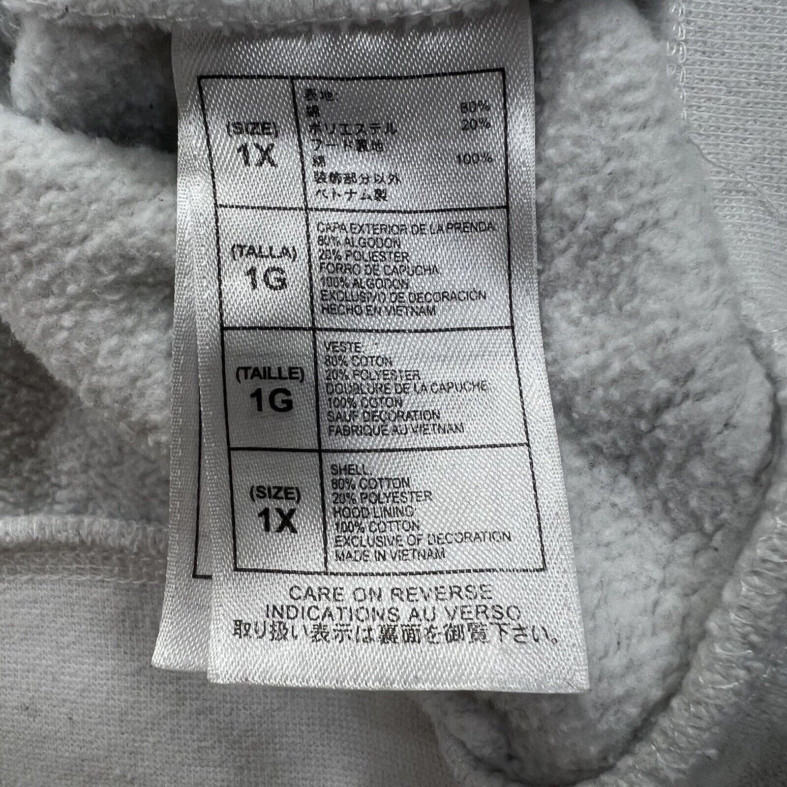 Disney Disney Parks 1X Full Zip Fleece Hoodie Walt Disney World Size XL / US 12-14 / IT 48-50 - 10 Thumbnail