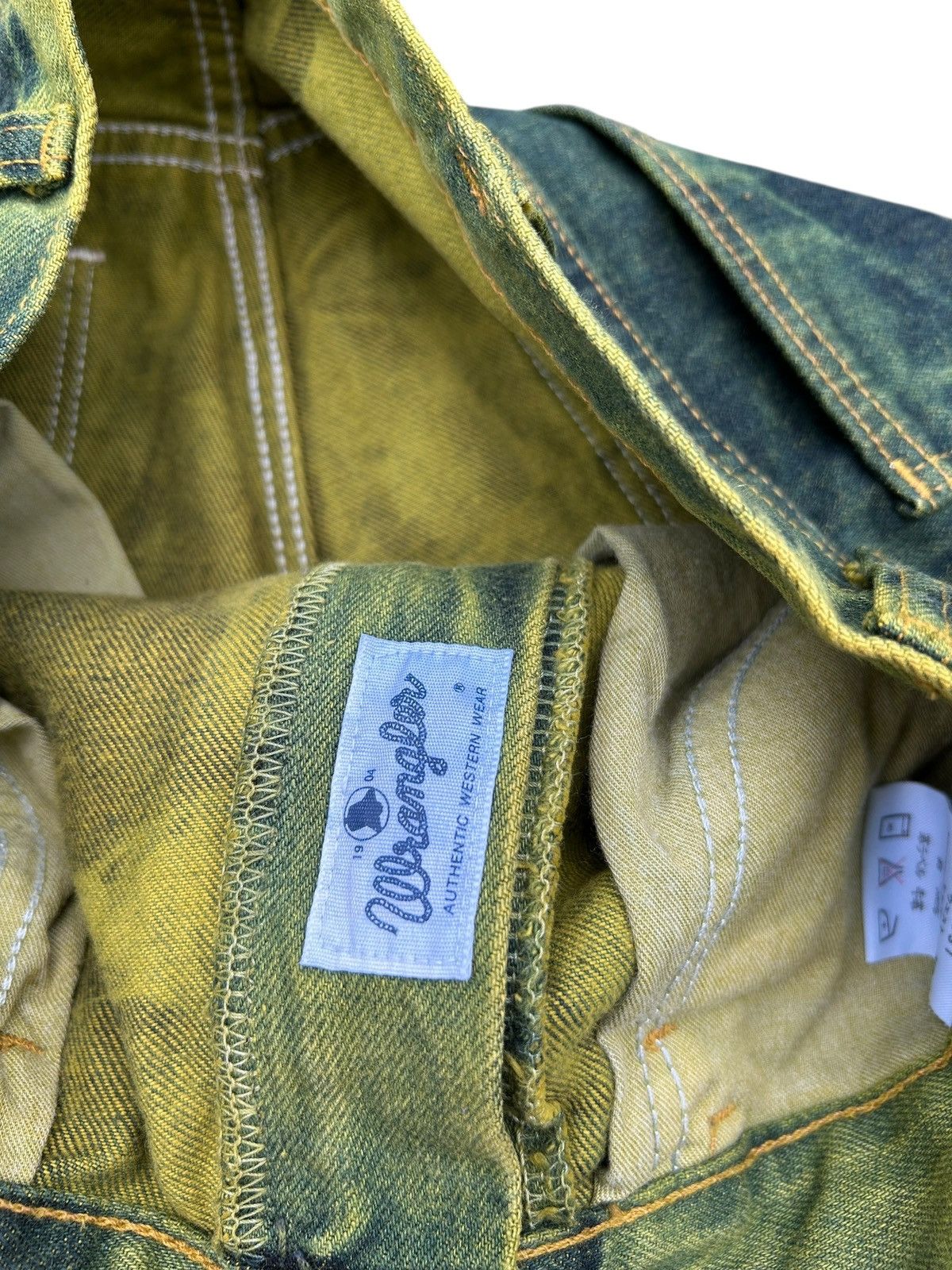 Kapital Flare Vintage Wrangler Bootcut Denim Jeans Size US 32 / EU 48 - 7 Thumbnail
