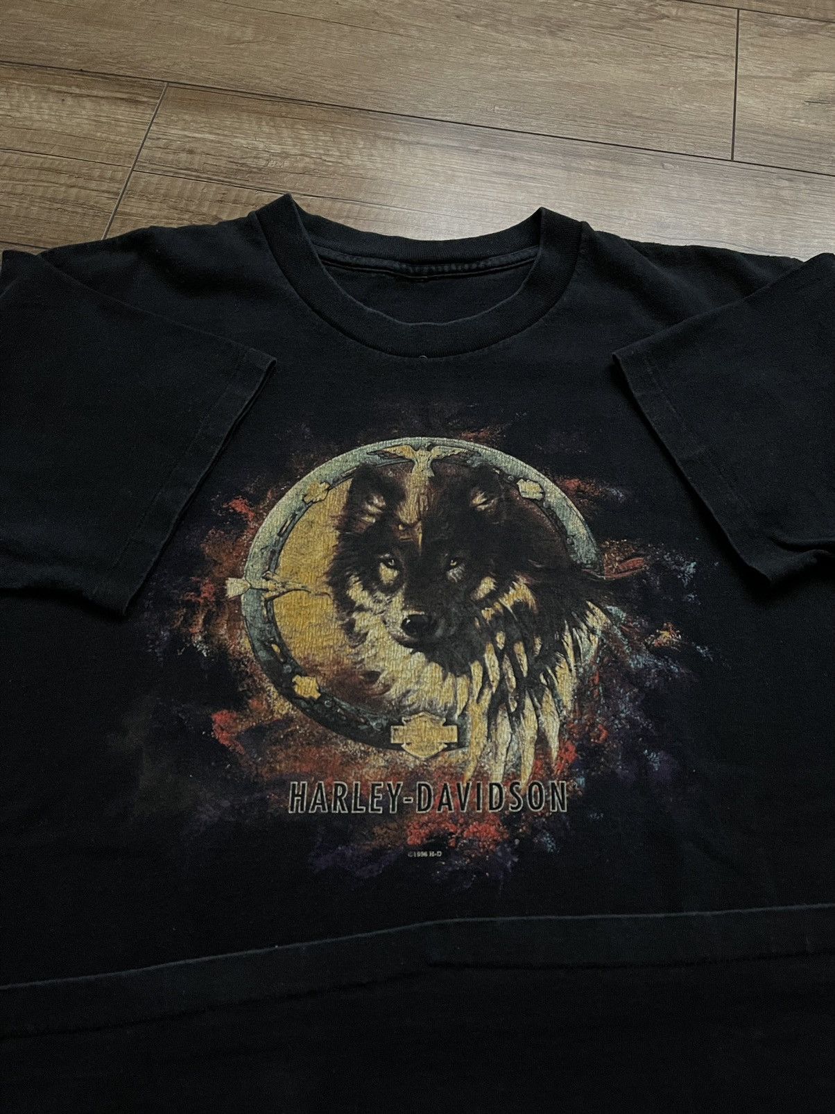 Vintage 1996 Harley Davidson Savannah Georgia Vintage T-Shirt Tee Size US L / EU 52-54 / 3 - 3 Thumbnail