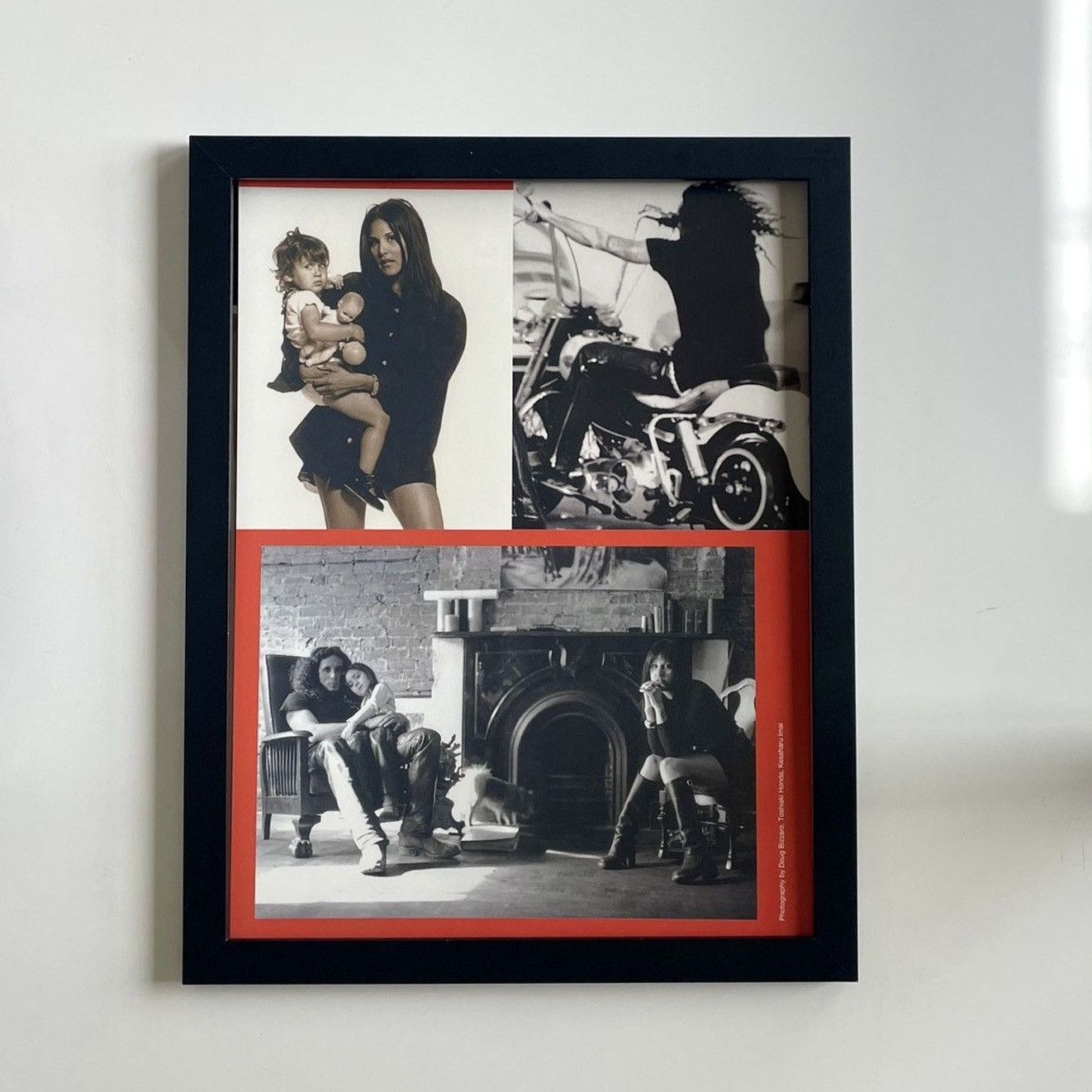 Chrome Hearts × Japanese Brand × Vintage Chrome Hearts Richard Stark Family photos Poster framed 9x11 Size ONE SIZE - 1 Thumbnail