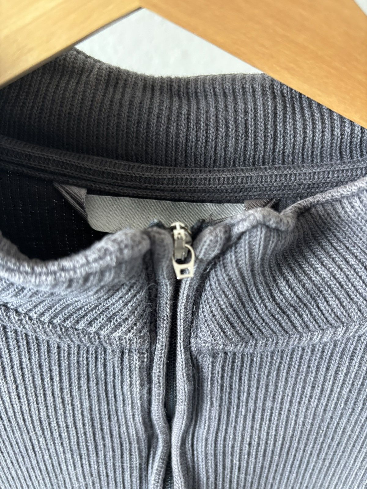 Nike Nike Gray Cotton Quarter Zip Sweatshirt Size US L / EU 52-54 / 3 - 3 Thumbnail