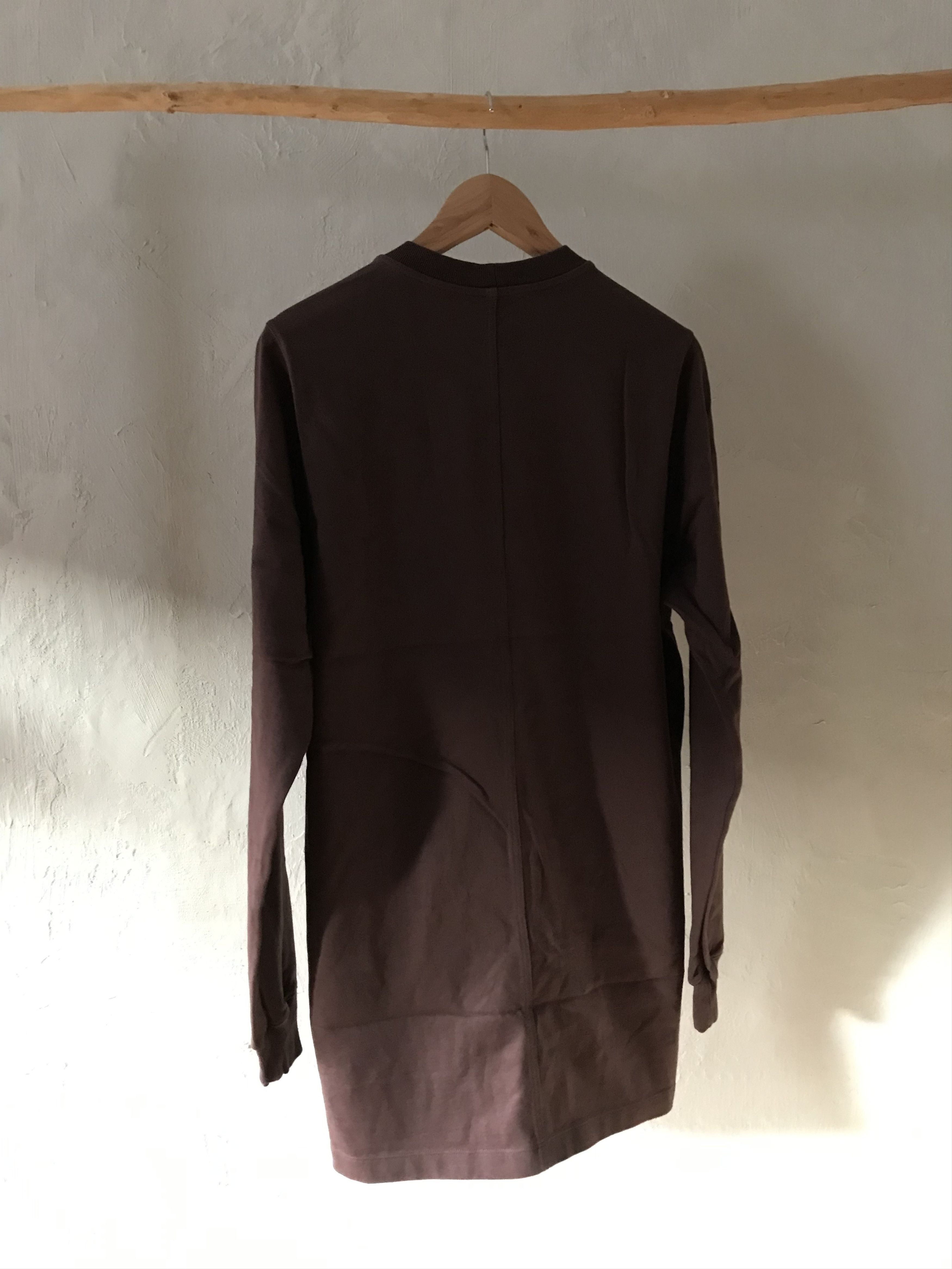 Rick Owens FW16 Rick Owens "Mastodon" jumbo sweatshirt, "macassar" Size US S / EU 44-46 / 1 - 7 Thumbnail