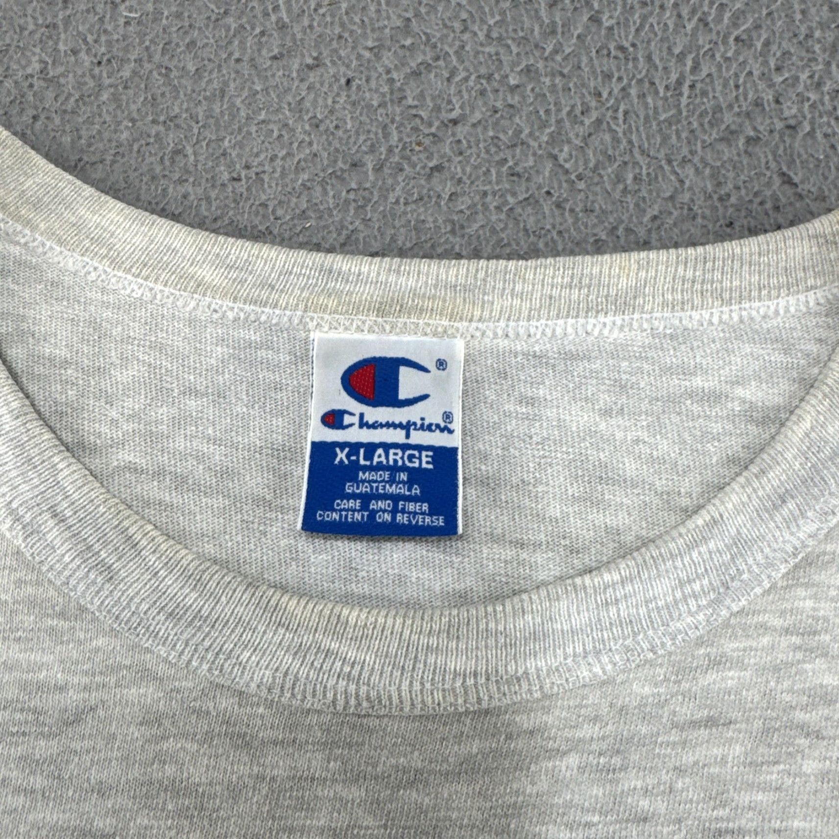 Champion VINTAGE Notre Dame Champion Shirt Mens Gray 90s University NCAA XL Size Shirt Men Gray 90s Notre Dame Champion NCAA University Shirt Mens XL Size US XL / EU 56 / 4 - 3 Thumbnail