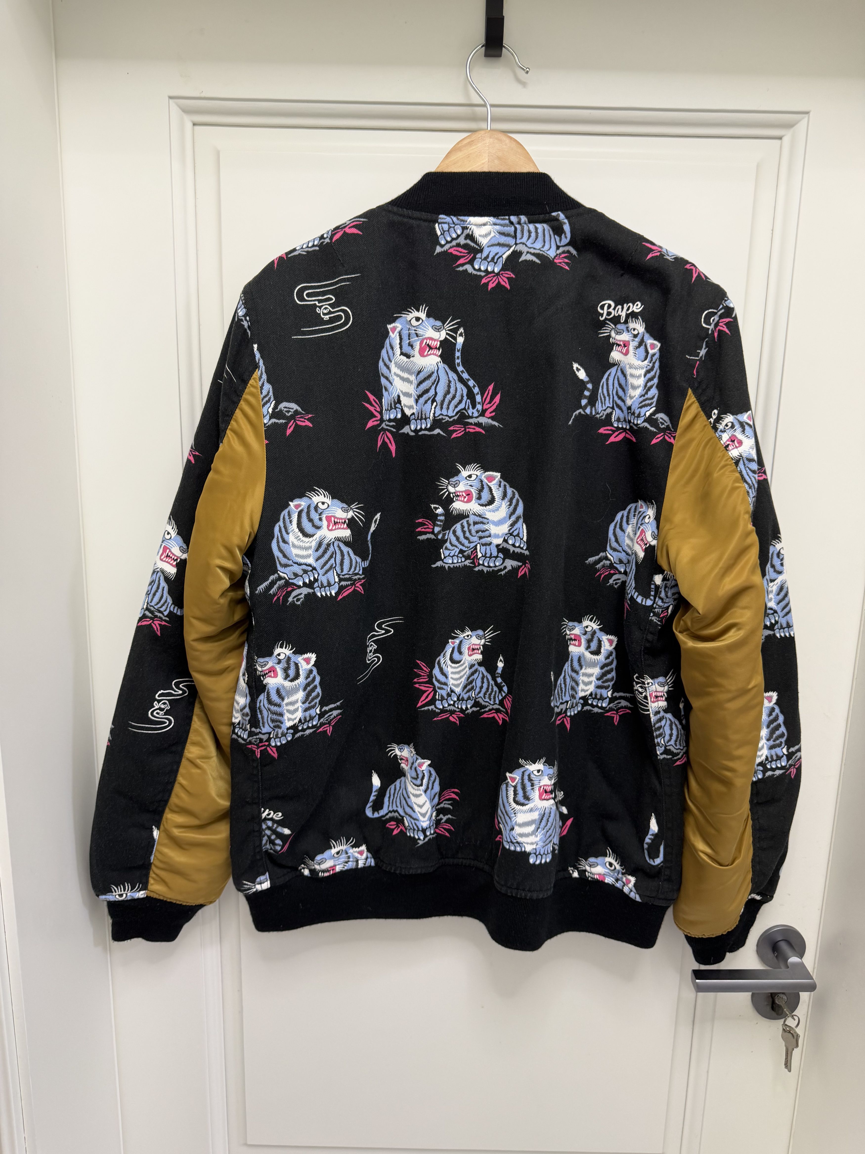 Bape BAPE PATTERN COTTON JACKET, Tiger Tang Jacket. Size US L / EU 52-54 / 3 - 8 Thumbnail