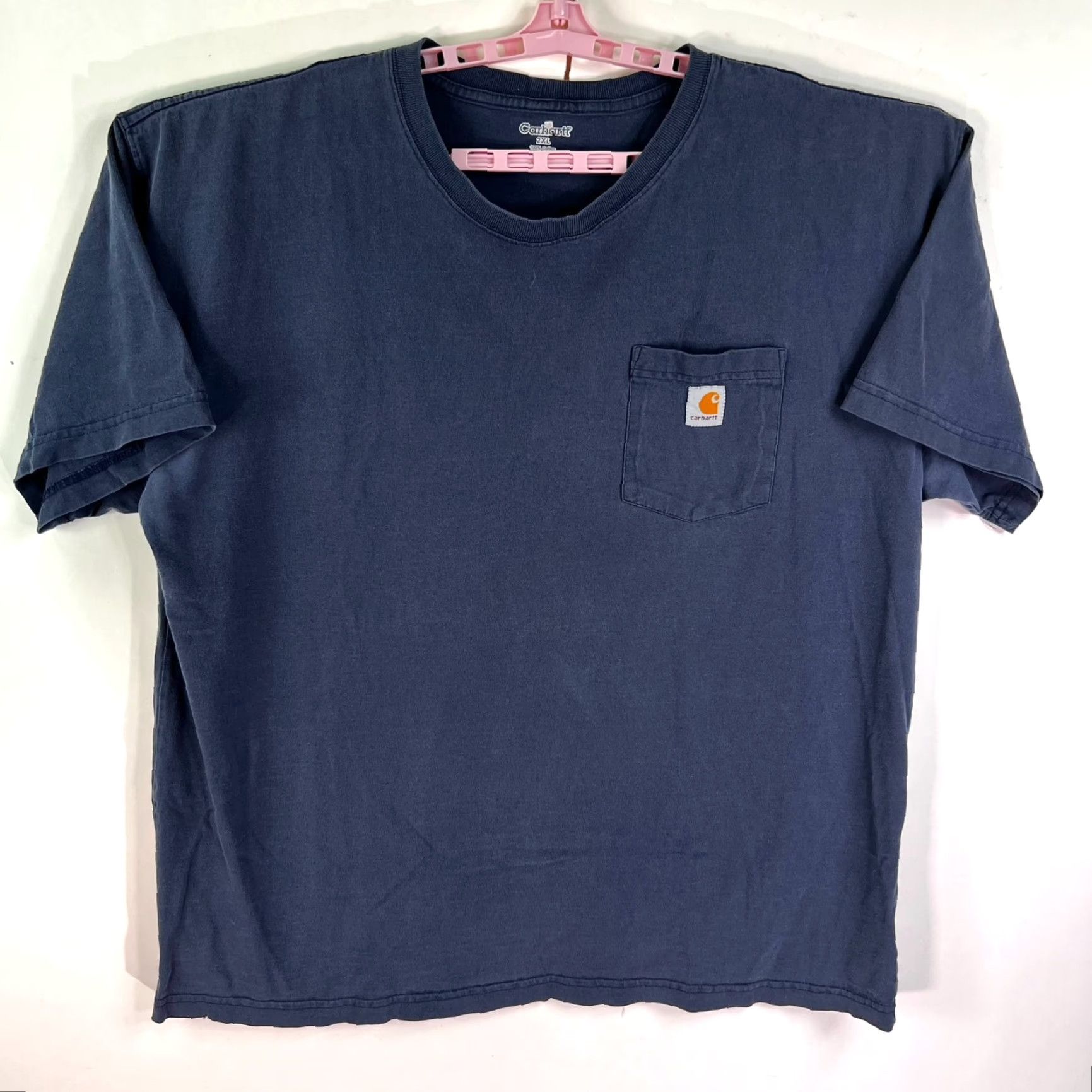 Carhartt Carhartt Short Sleeve Henley Mens Size 2XL Blue X84 Shirt 2XL Mens Blue Carhartt Henley Short Sleeve 2000s? Size US 39 - 4 Thumbnail