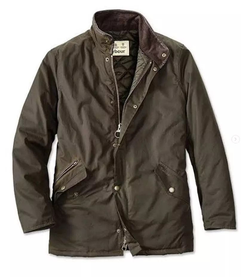 Barbour Barbour Men's Prestbury Wax Jacket Size US XL / EU 56 / 4 - 7 Thumbnail