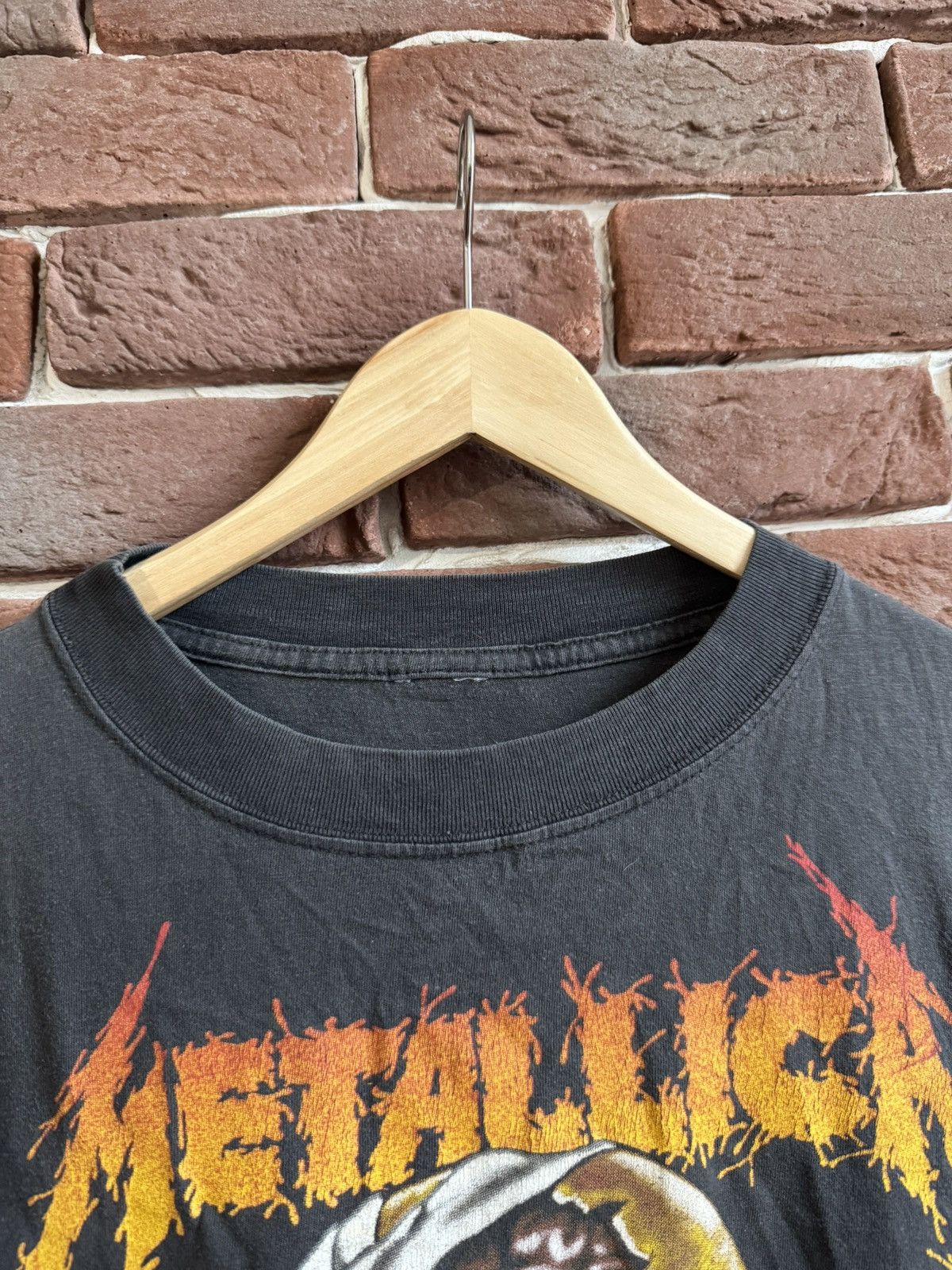 Band Tees Vintage 90s Metallica Spider Print Metal Band Tee L AOP WEB Size US L / EU 52-54 / 3 - 6 Thumbnail