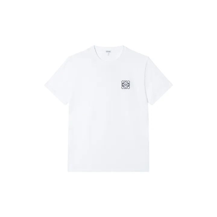 Loewe Loewe Anagram Embroidered Cotton T-Shirt Size US M / EU 48-50 / 2 - 1 Thumbnail
