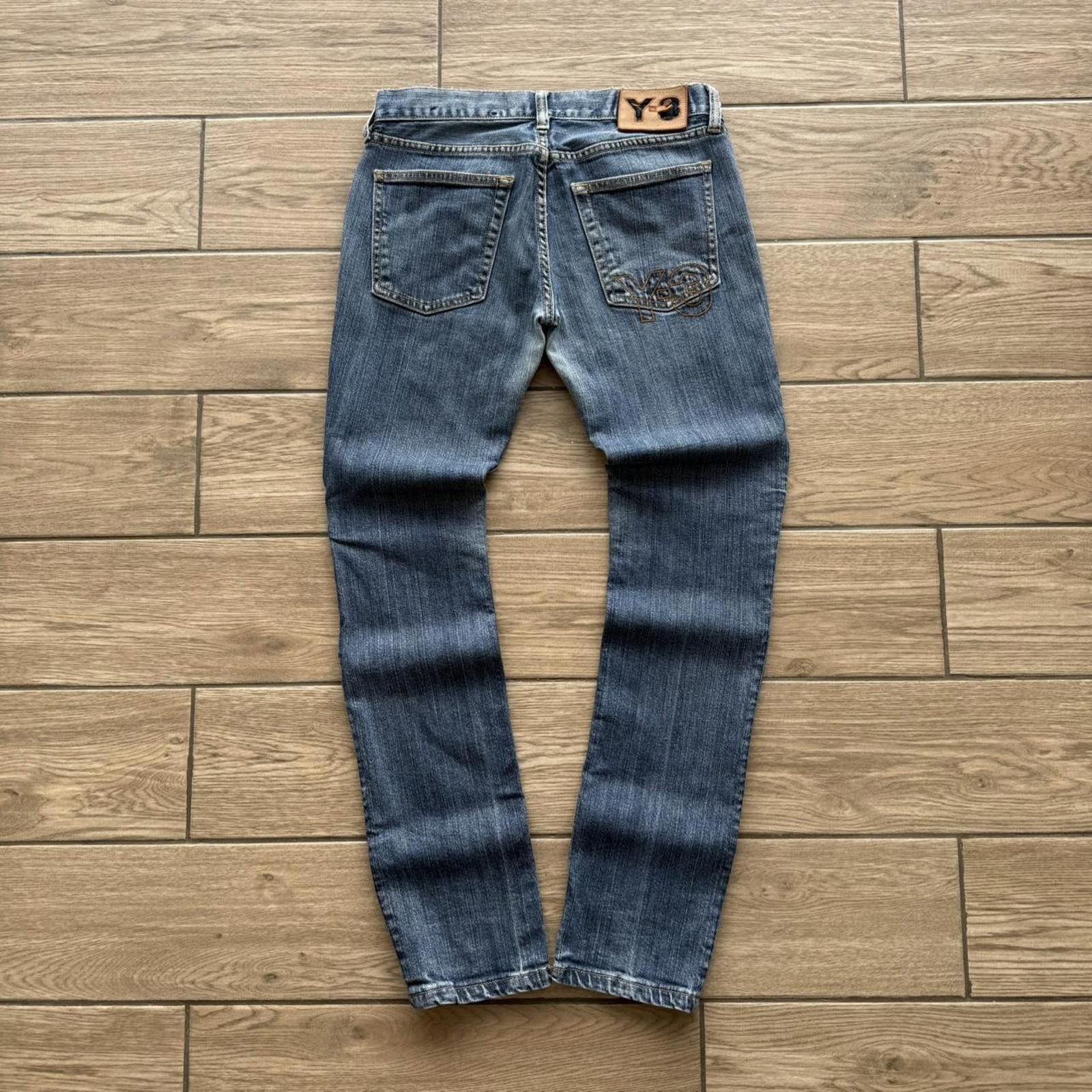 Ｙ3 デニム Y-3 Y-3 Denim Jeans Relaxed Fit Pocket Pants Logo Blue 30R | Grailed