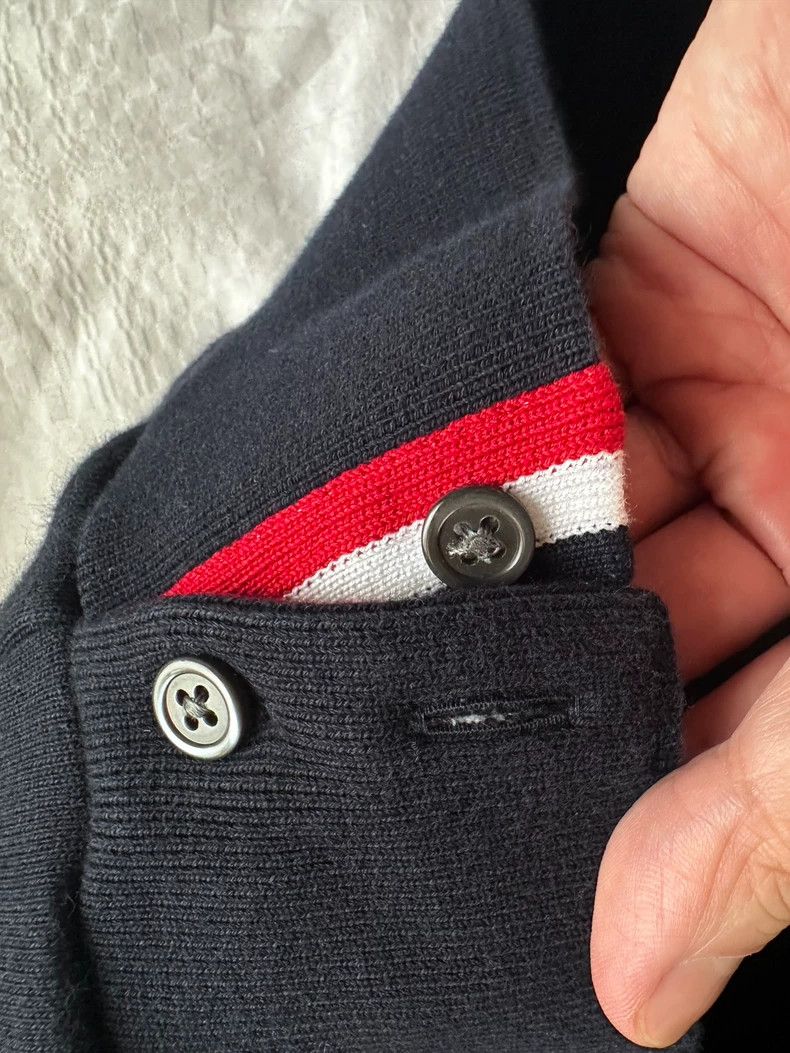 Thom Browne Thom browne Back color stripe knitted pullover sweatshirt 2 Size US M / EU 48-50 / 2 - 4 Thumbnail