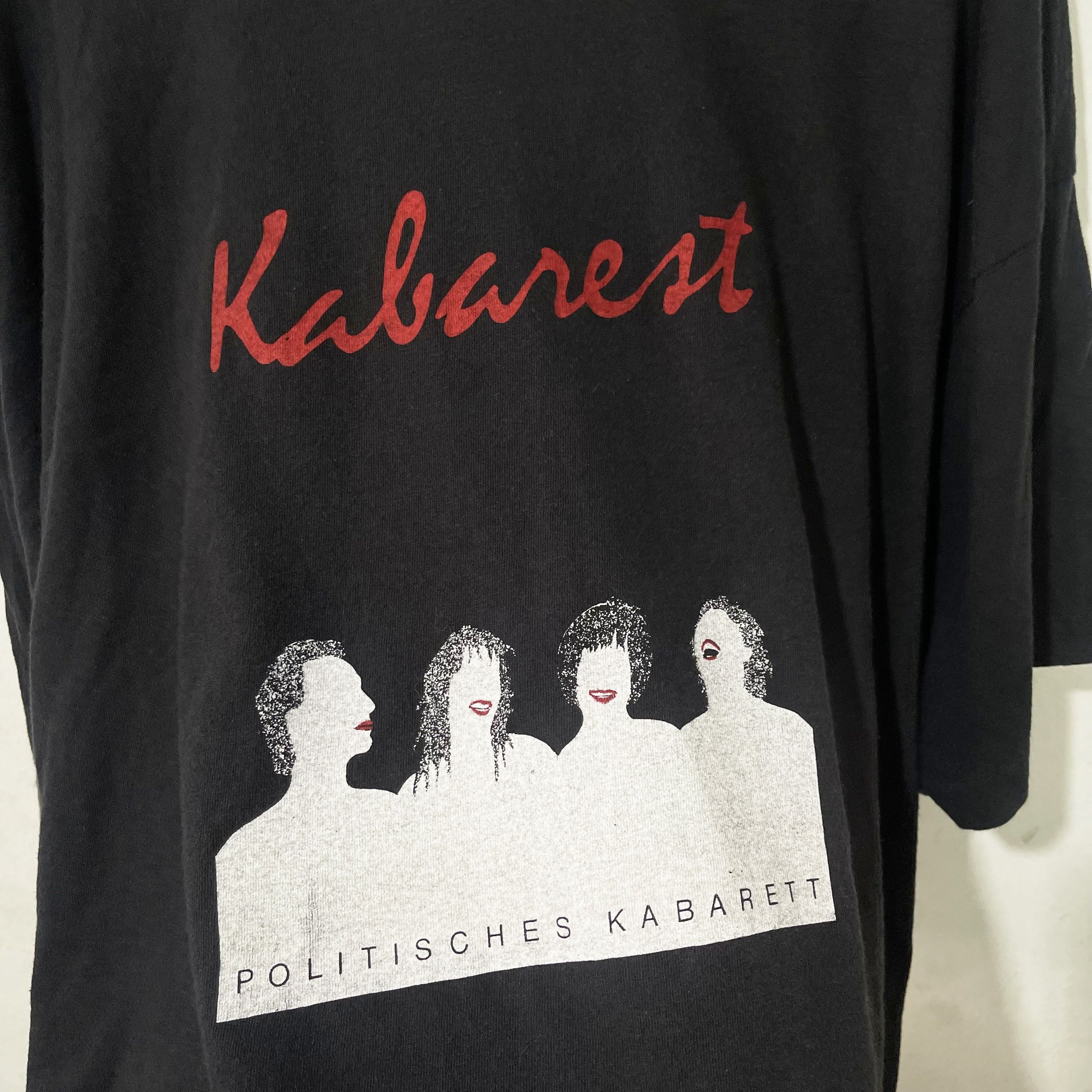 Vintage Vintage 90s Kabarett Politisches T-Shirt Size US XXL / EU 58 / 5 - 2 Thumbnail
